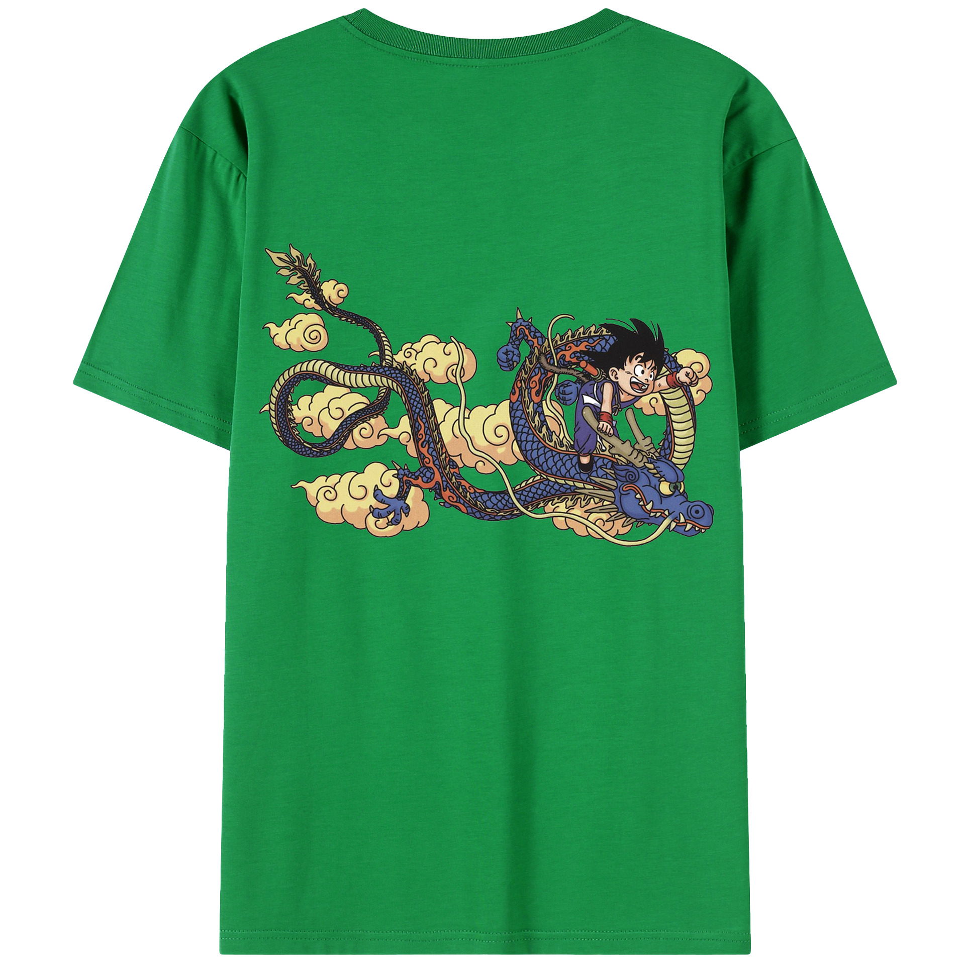 （画像用） ドラゴンボール 神龍 シェンロン DRAGON BALL Shenron レディース半袖Tシャツ(バックプリント)