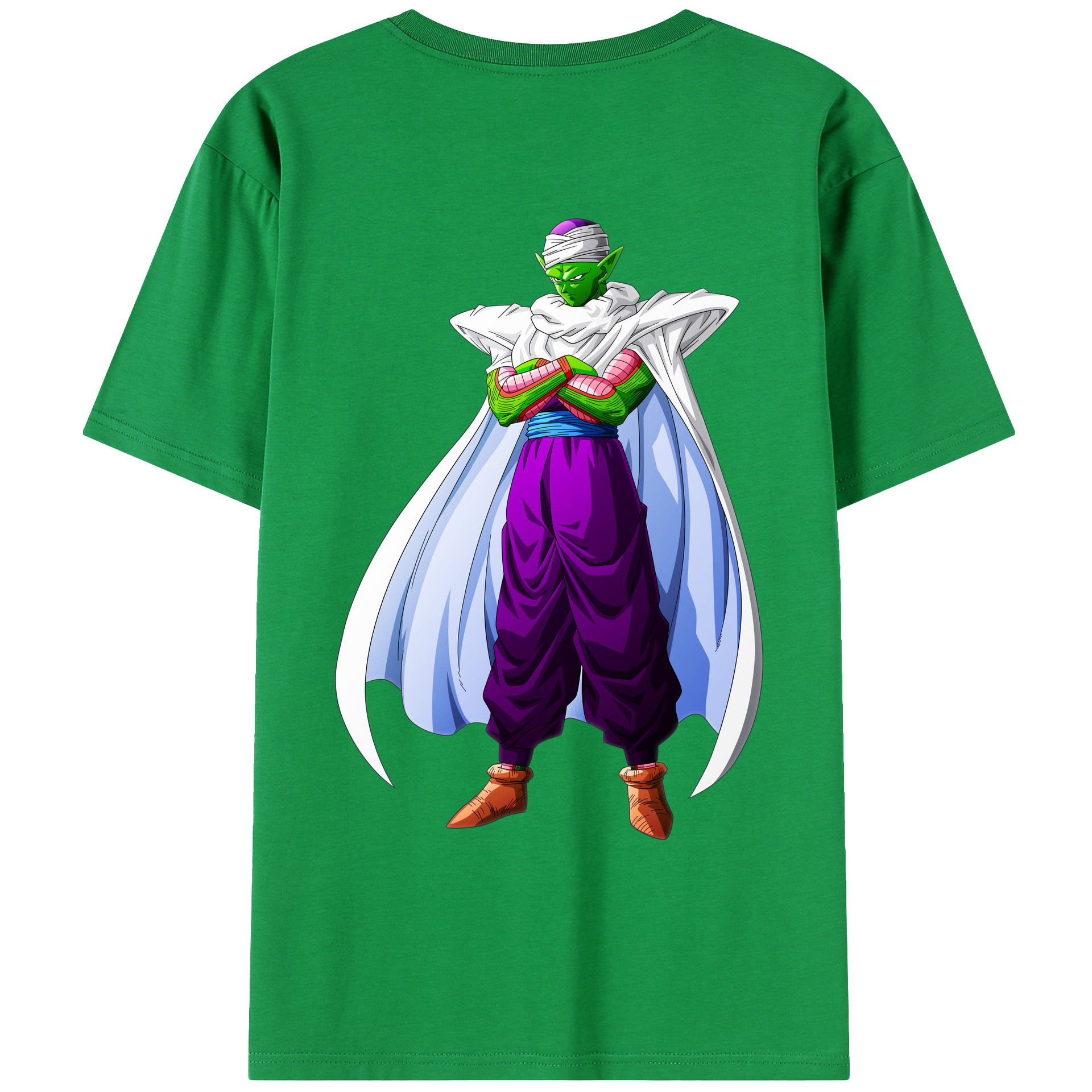 （画像用） ドラゴンボール ピッコロ DRAGON BALL Piccolo レディース半袖Tシャツ(バックプリント)
