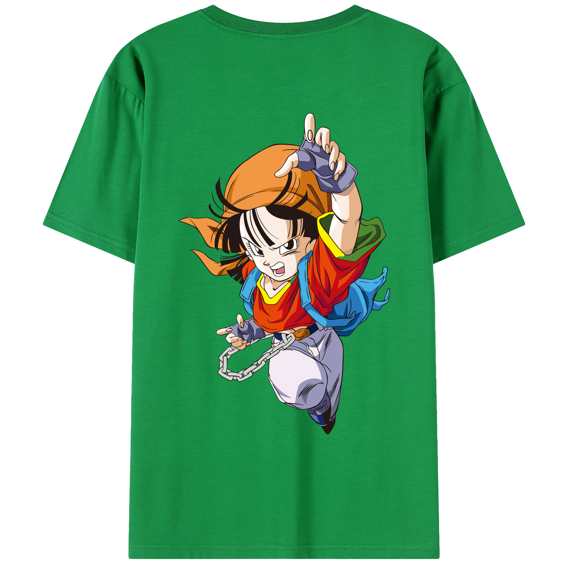 （画像用） ドラゴンボール パン DRAGON BALL Pan レディース半袖Tシャツ(バックプリント)