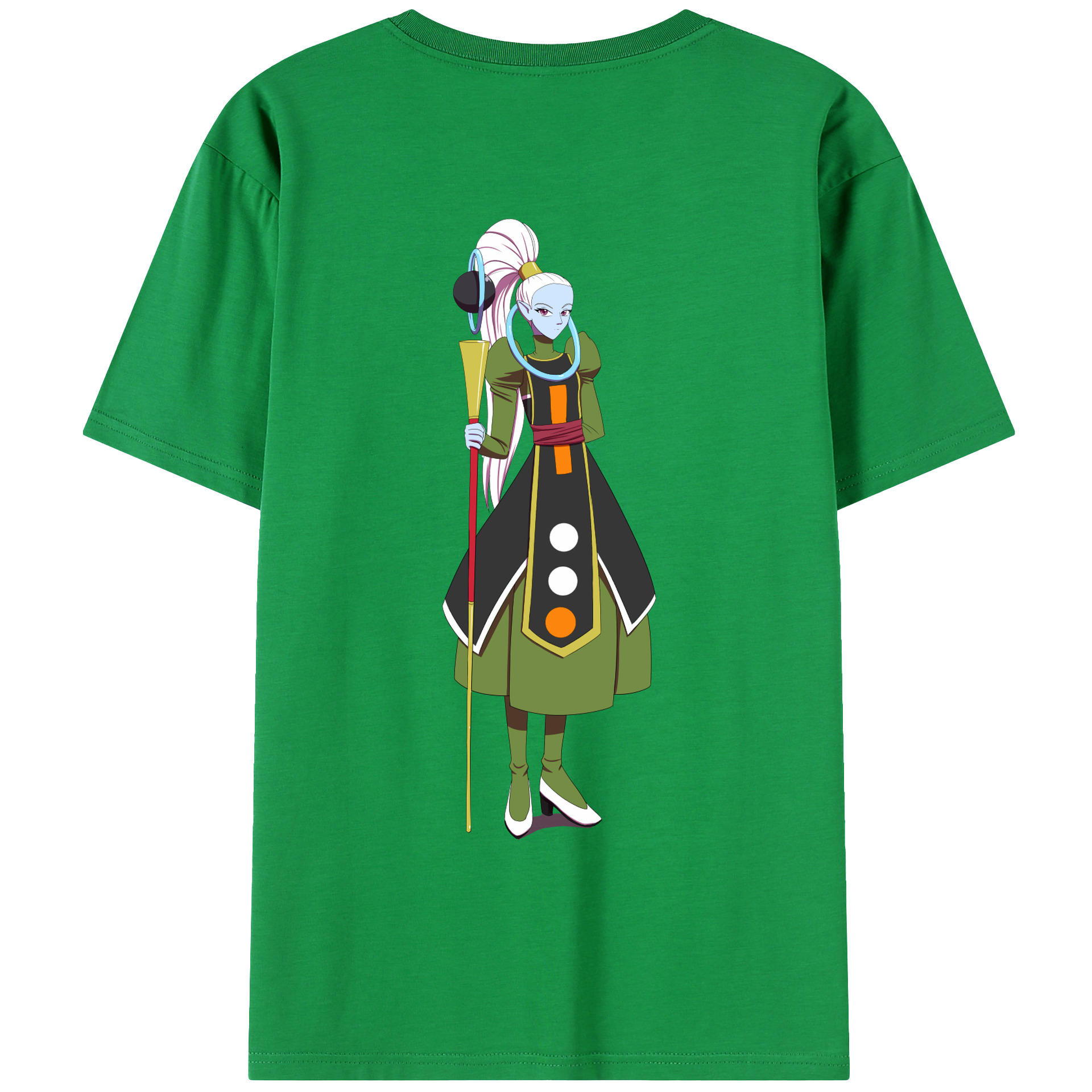 （画像用） ドラゴンボール DRAGON BALL レディース半袖Tシャツ(バックプリント)