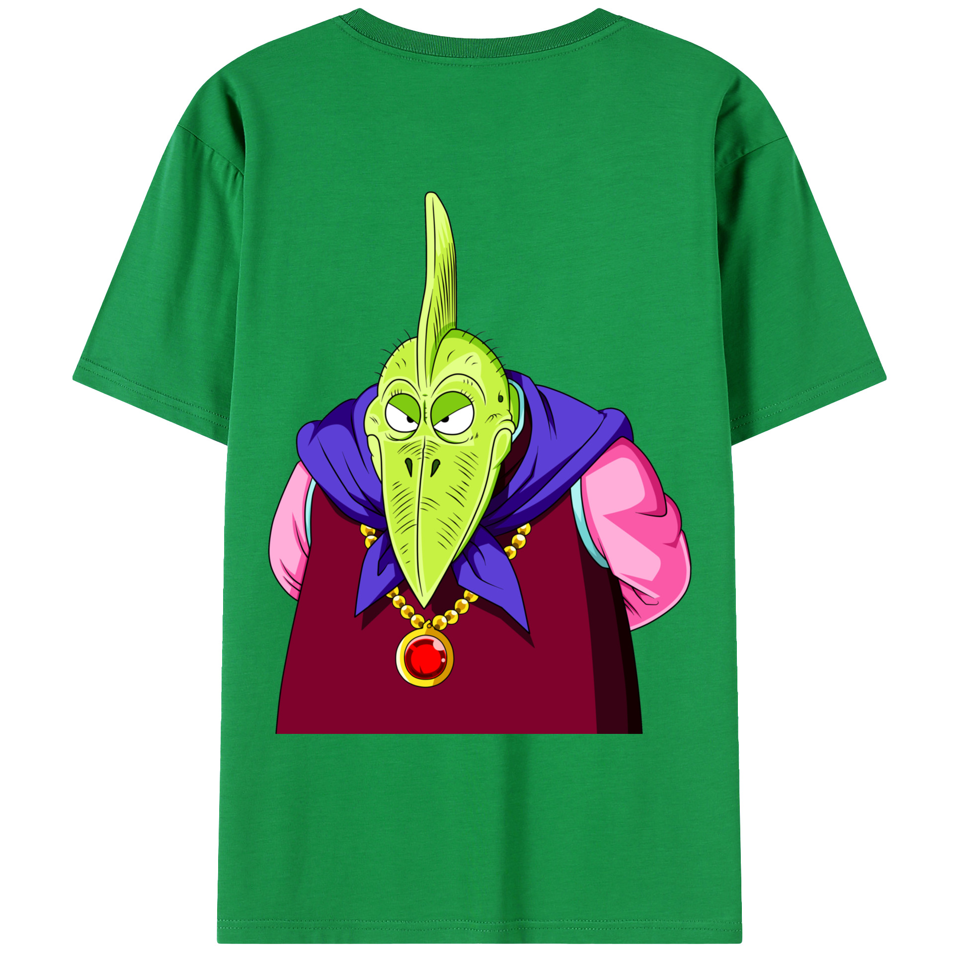 （画像用） ドラゴンボール DRAGON BALL レディース半袖Tシャツ(バックプリント)