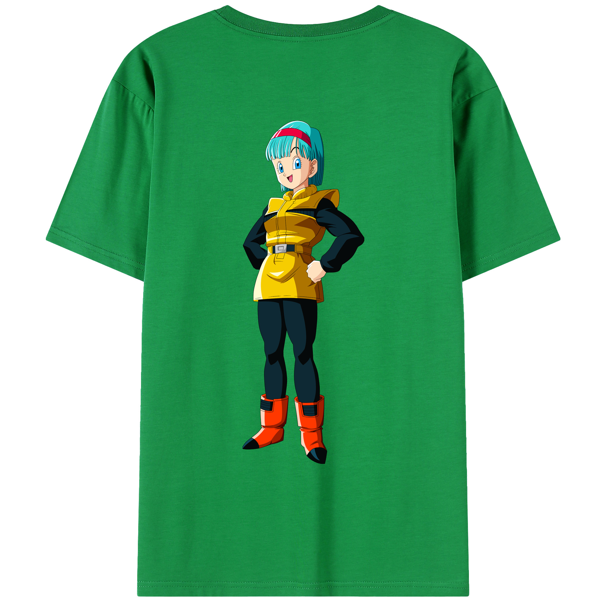 （画像用） ドラゴンボール DRAGON BALL レディース半袖Tシャツ(バックプリント)