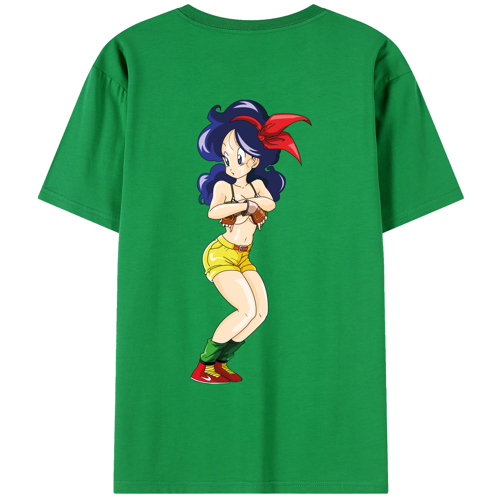 （画像用） ドラゴンボール DRAGON BALL レディース半袖Tシャツ(バックプリント)