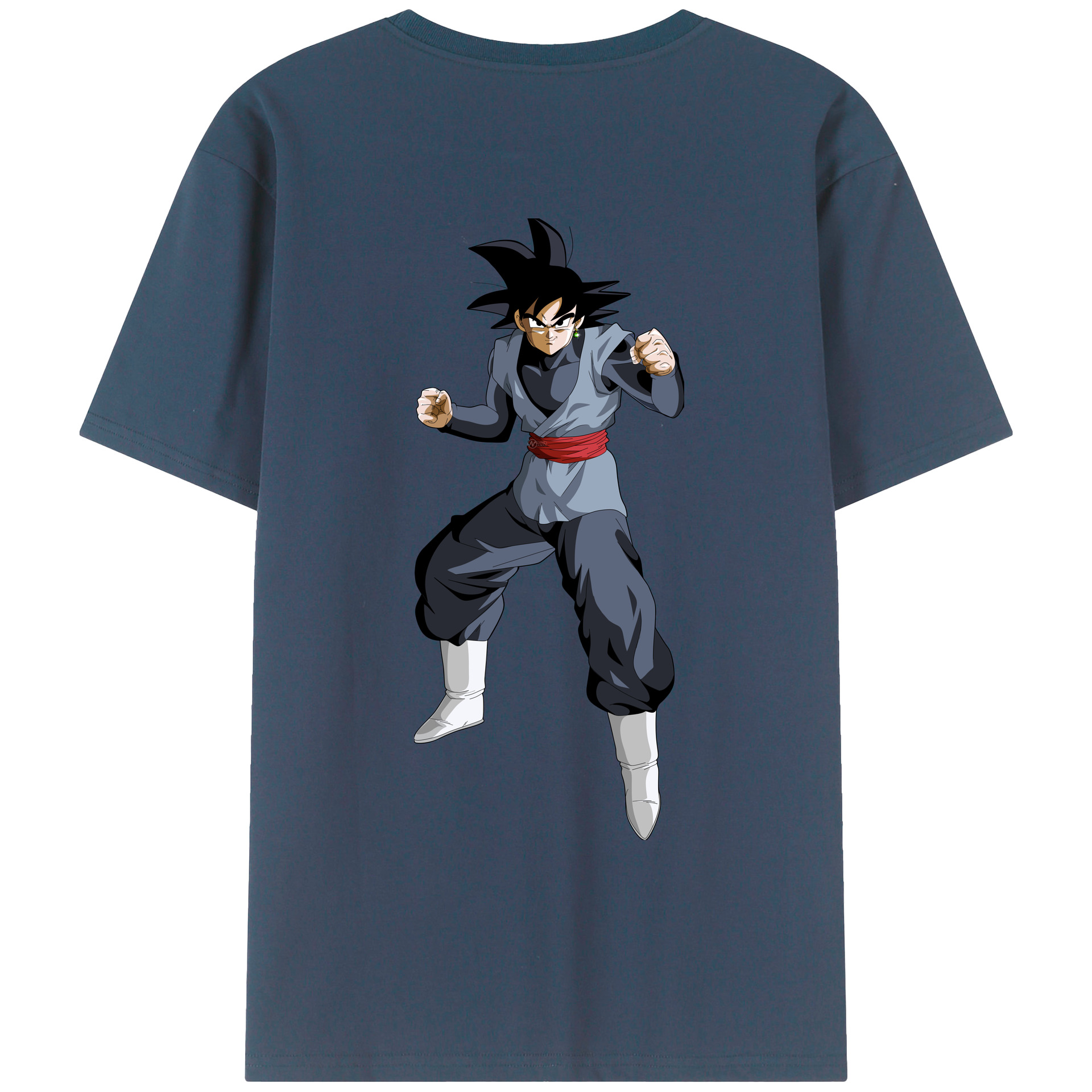 （画像用） ドラゴンボール ベジータ四世（Bejīta Yonsei）DRAGON BALL Vegeta IV レディース半袖Tシャツ(バックプリント)