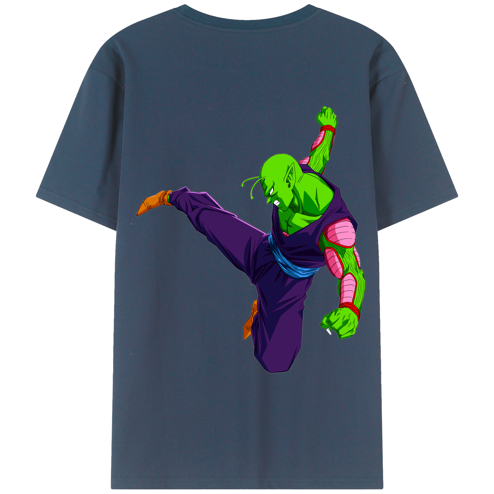 （画像用） ドラゴンボール ピッコロ DRAGON BALL Piccolo レディース半袖Tシャツ(バックプリント)