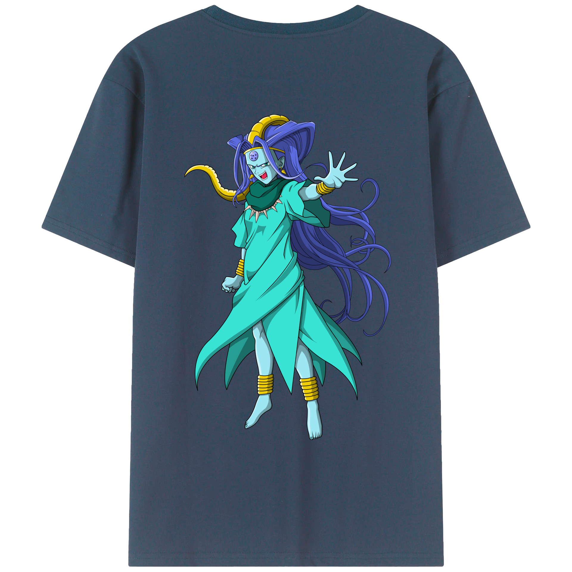 （画像用） ドラゴンボール DRAGON BALL レディース半袖Tシャツ(バックプリント)