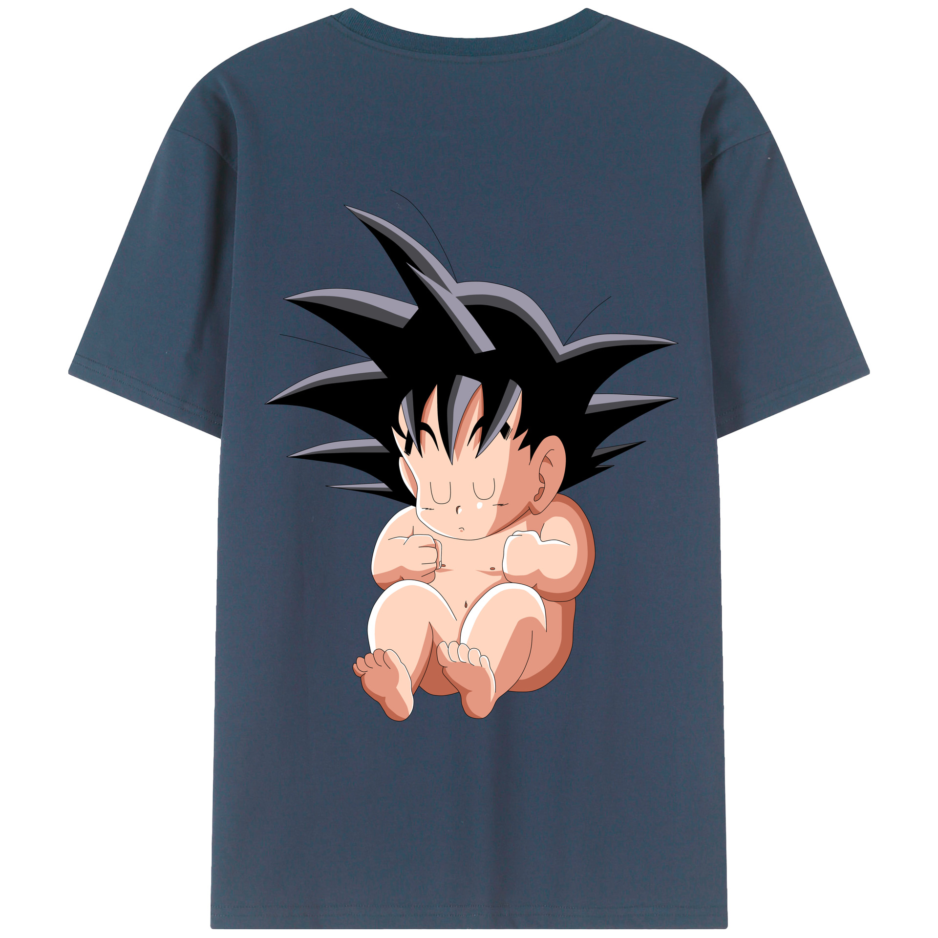 （画像用） ドラゴンボール 孫悟空（そん ごくう）Son Goku カカロット DRAGON BALL Kakarotto レディース半袖Tシャツ(バックプリント)