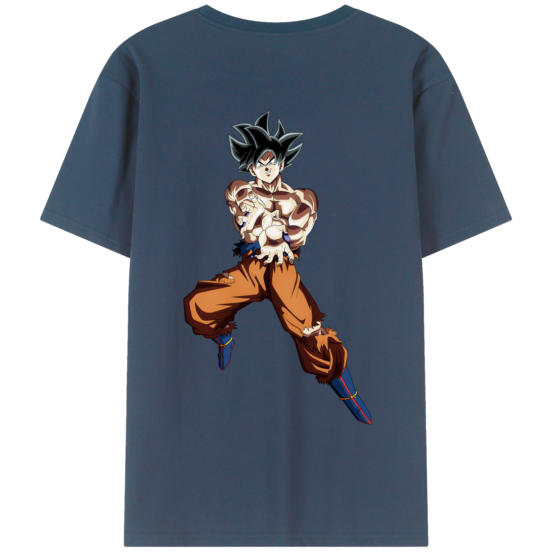 （画像用） ドラゴンボール 孫悟空（そん ごくう）Son Goku カカロット DRAGON BALL Kakarotto レディース半袖Tシャツ(バックプリント)