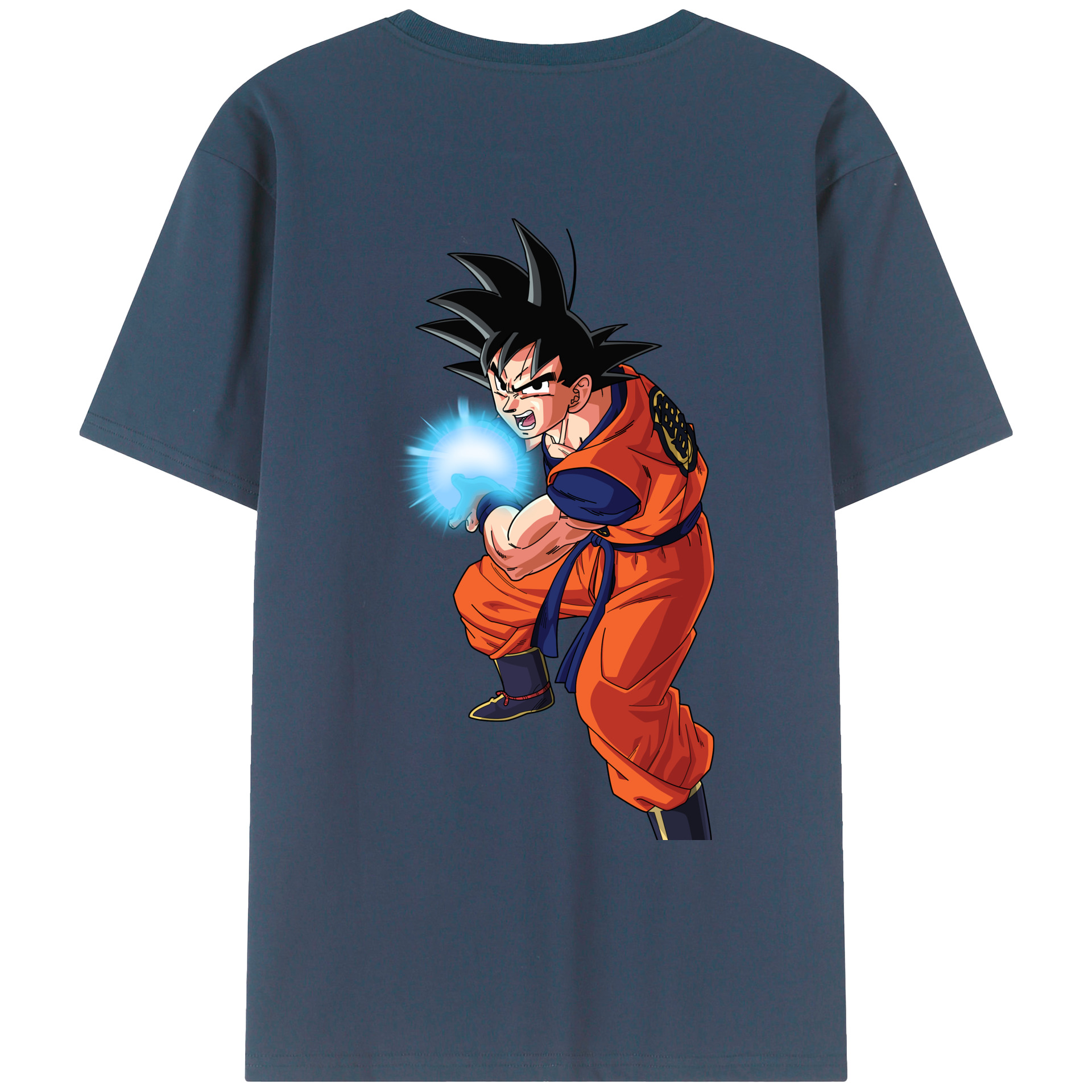 （画像用） ドラゴンボール 孫悟空（そん ごくう）Son Goku カカロット DRAGON BALL Kakarotto レディース半袖Tシャツ(バックプリント)