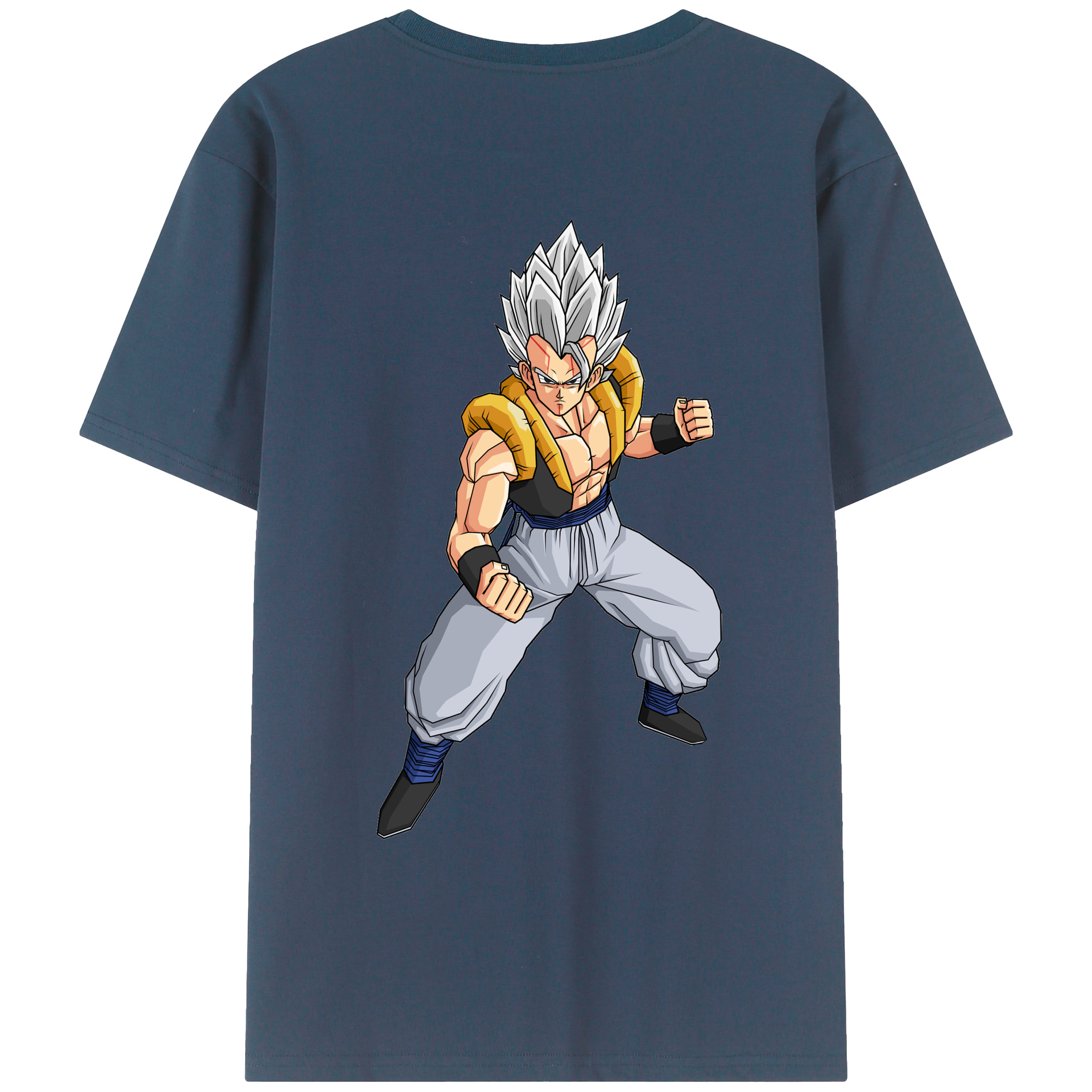 （画像用） ドラゴンボール ベジータ四世（Bejīta Yonsei）DRAGON BALL Vegeta IV レディース半袖Tシャツ(バックプリント)