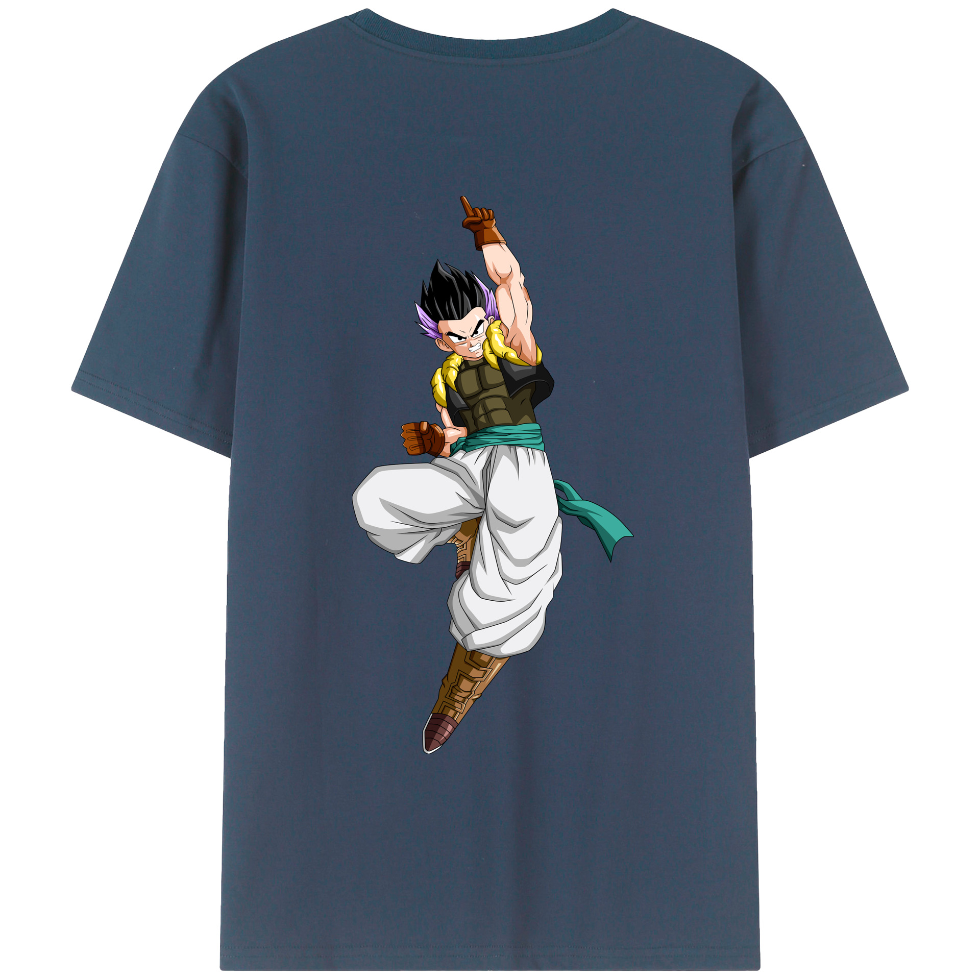 （画像用） ドラゴンボール 孫 悟飯（そんごはん）DRAGON BALL Son Gohan レディース半袖Tシャツ(バックプリント)