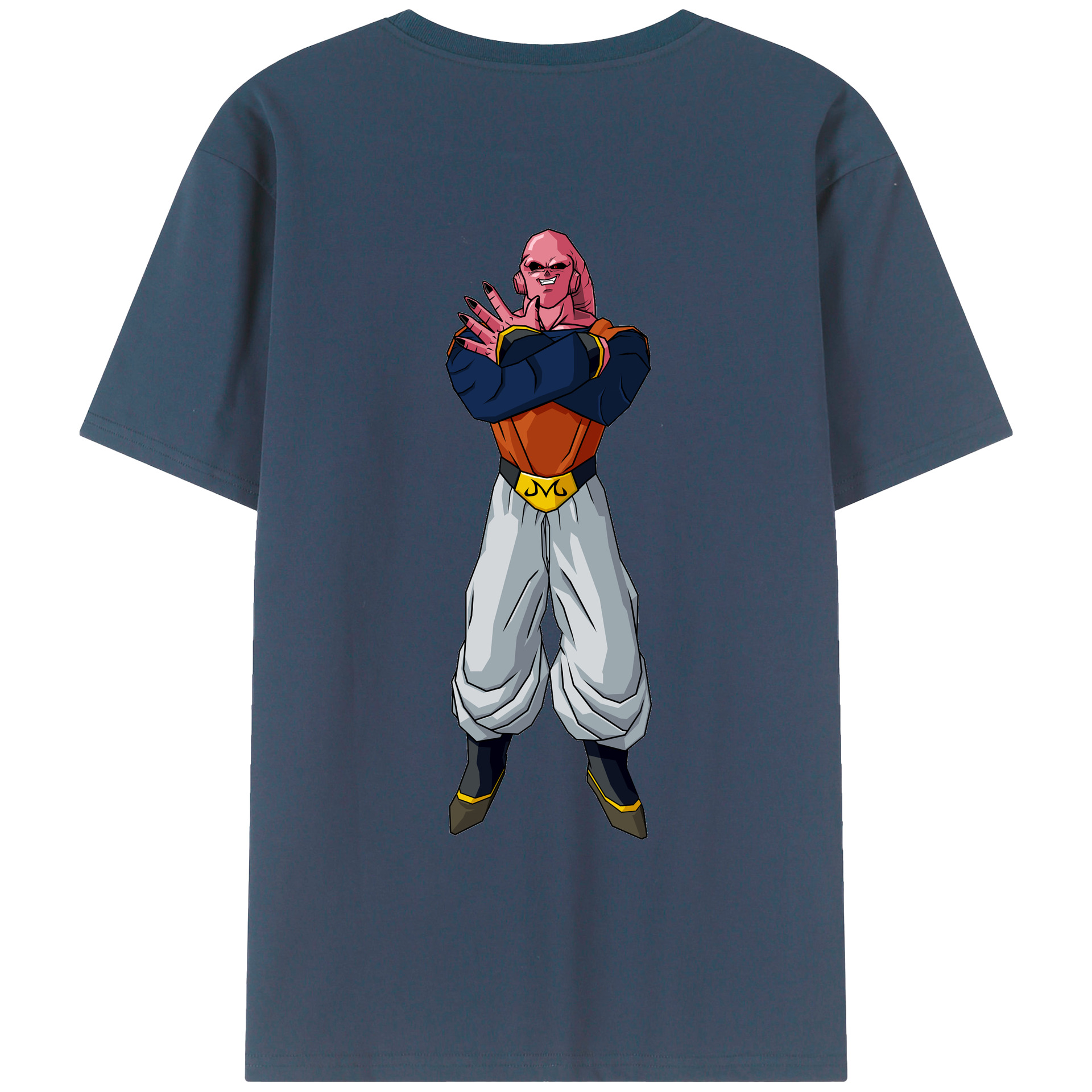 （画像用） ドラゴンボール 魔人ブウ DRAGON BALL Majin Buu レディース半袖Tシャツ(バックプリント)