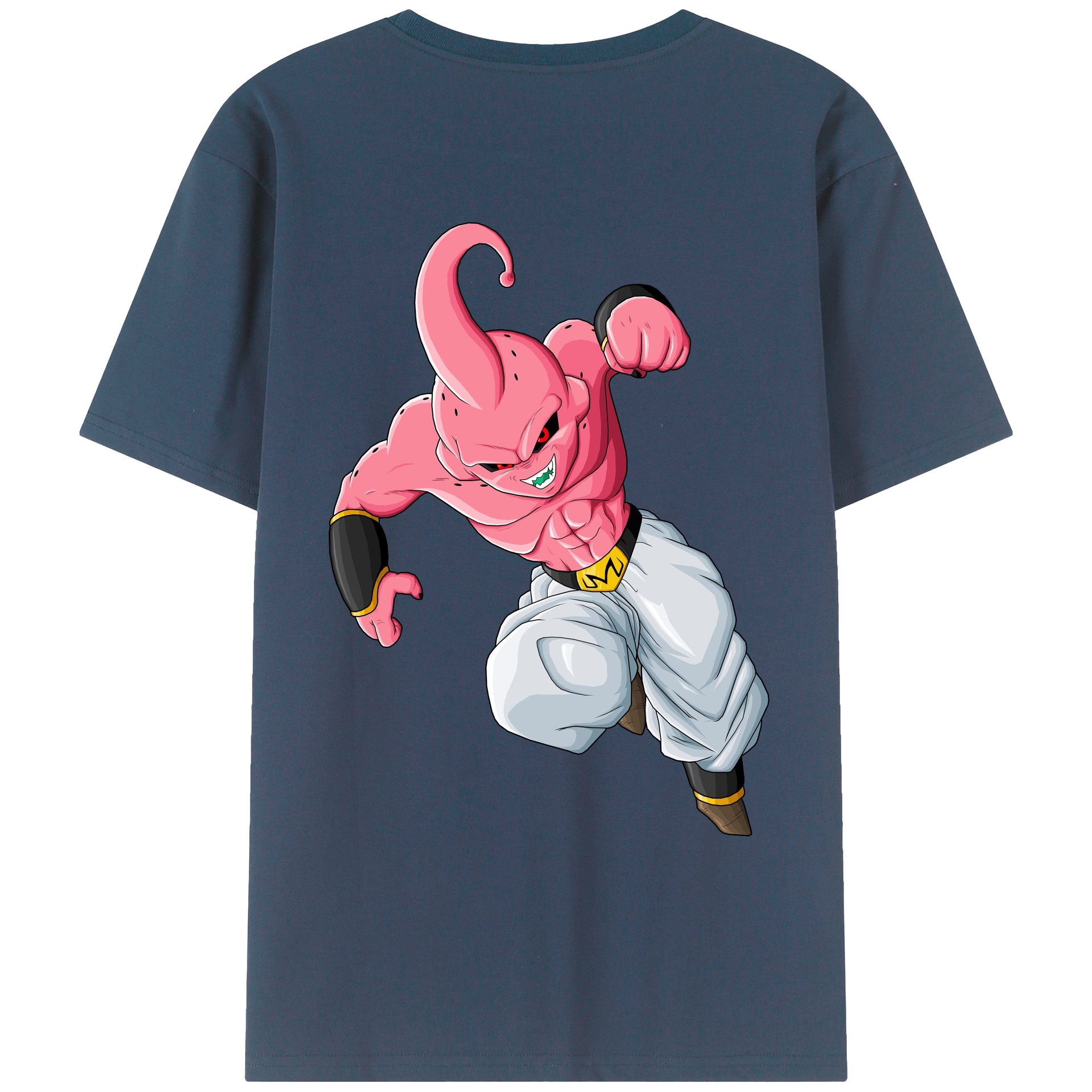 （画像用） ドラゴンボール 魔人ブウ DRAGON BALL Majin Buu レディース半袖Tシャツ(バックプリント)