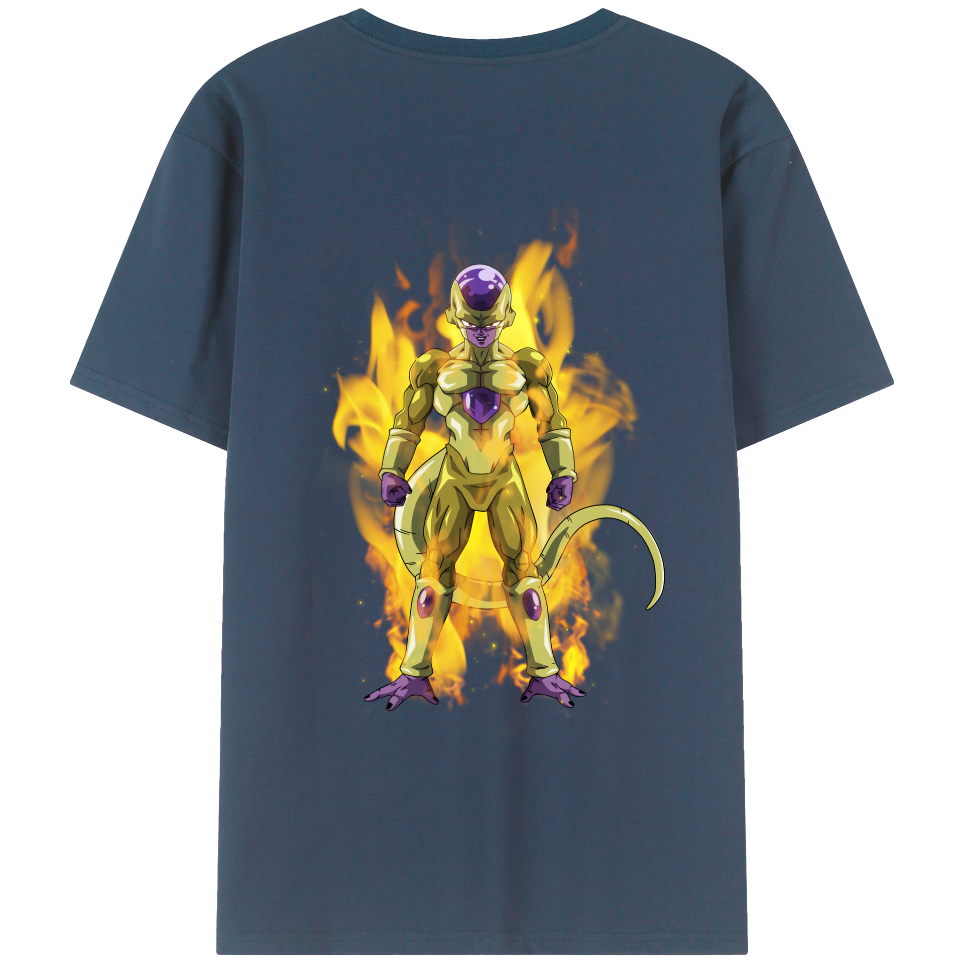 （画像用） ドラゴンボール フリーザ DRAGON BALL Frieza レディース半袖Tシャツ(バックプリント)