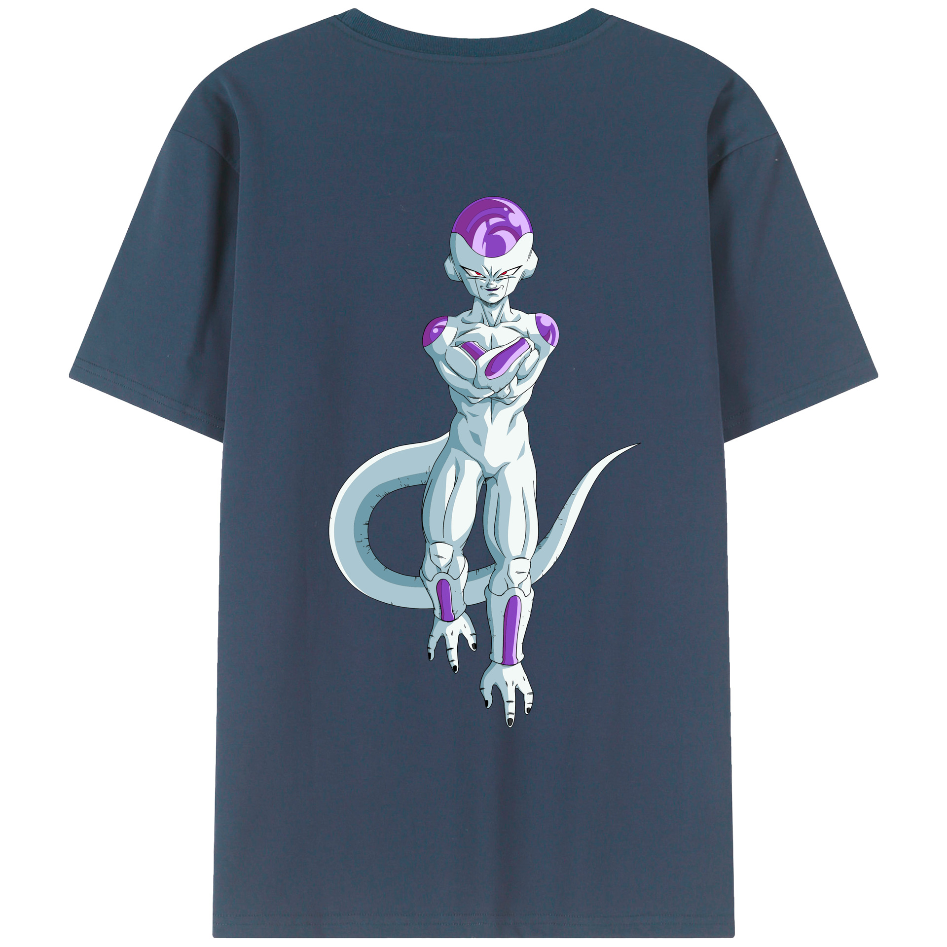 （画像用） ドラゴンボール フリーザ DRAGON BALL Frieza レディース半袖Tシャツ(バックプリント)