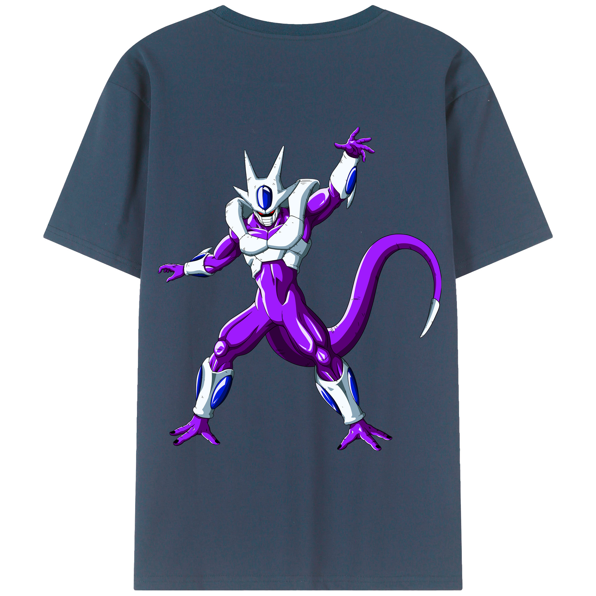 （画像用） ドラゴンボール クウラ DRAGON BALL Cooler Coora レディース半袖Tシャツ(バックプリント)