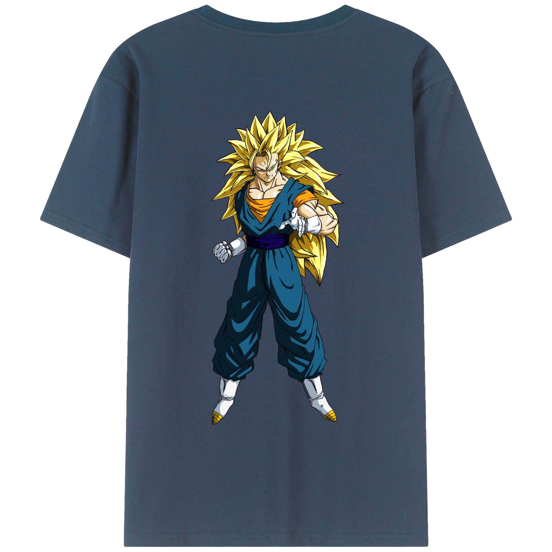 （画像用） ドラゴンボール ベジット DRAGON BALL Vegetto レディース半袖Tシャツ(バックプリント)