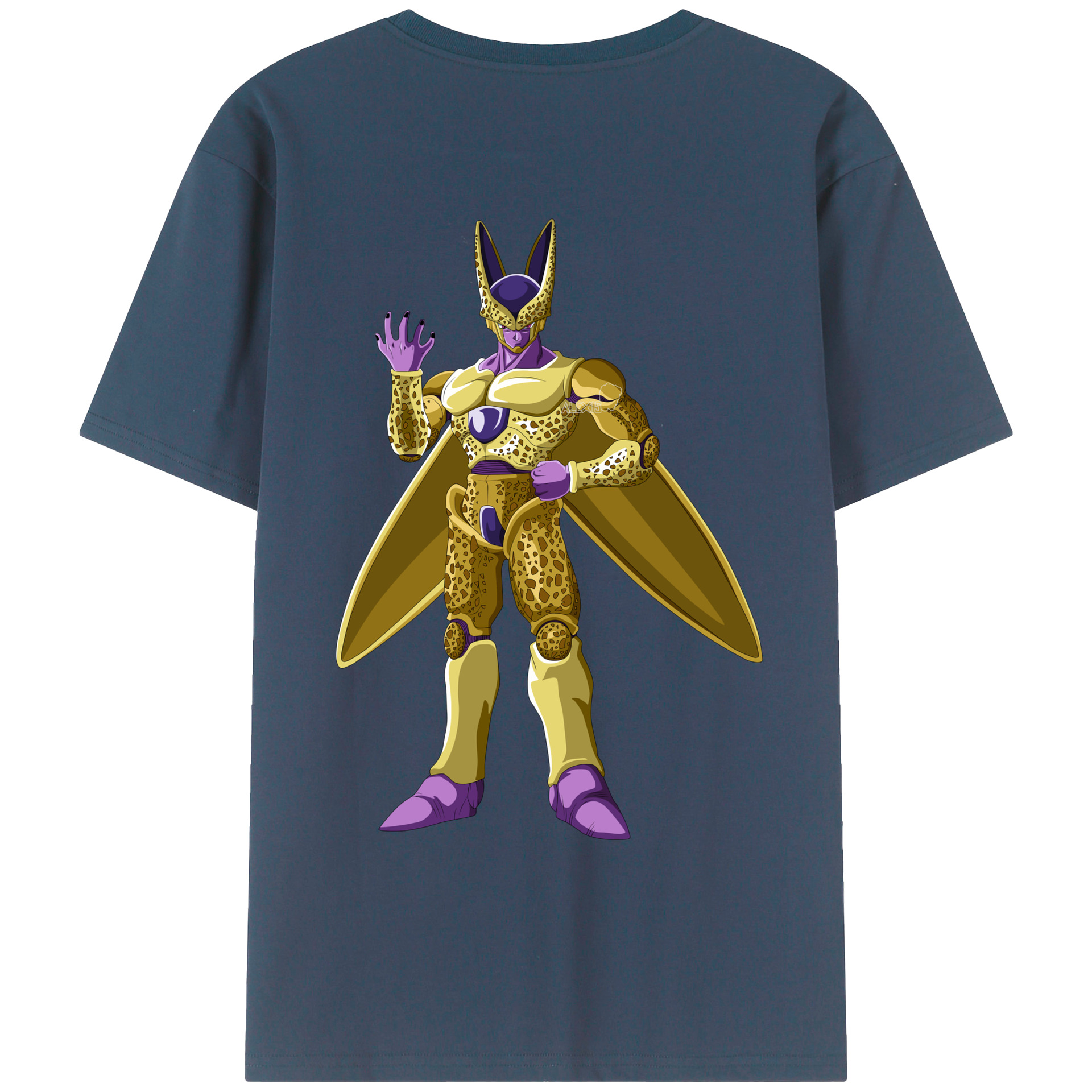 （画像用） ドラゴンボール セル DRAGON BALL Cell レディース半袖Tシャツ(バックプリント)