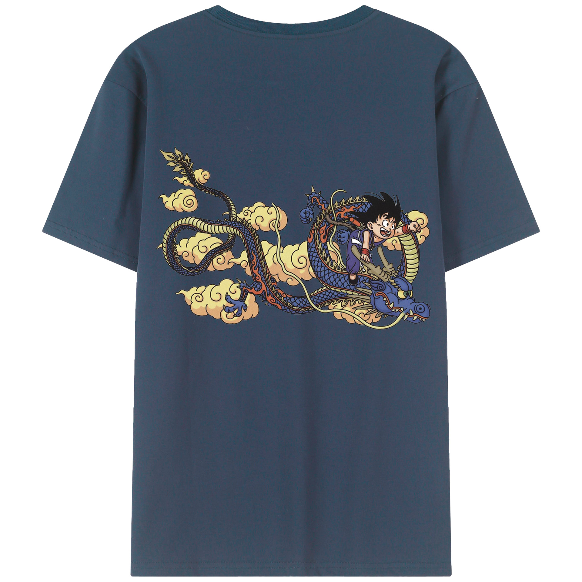 （画像用） ドラゴンボール 神龍 シェンロン DRAGON BALL Shenron レディース半袖Tシャツ(バックプリント)