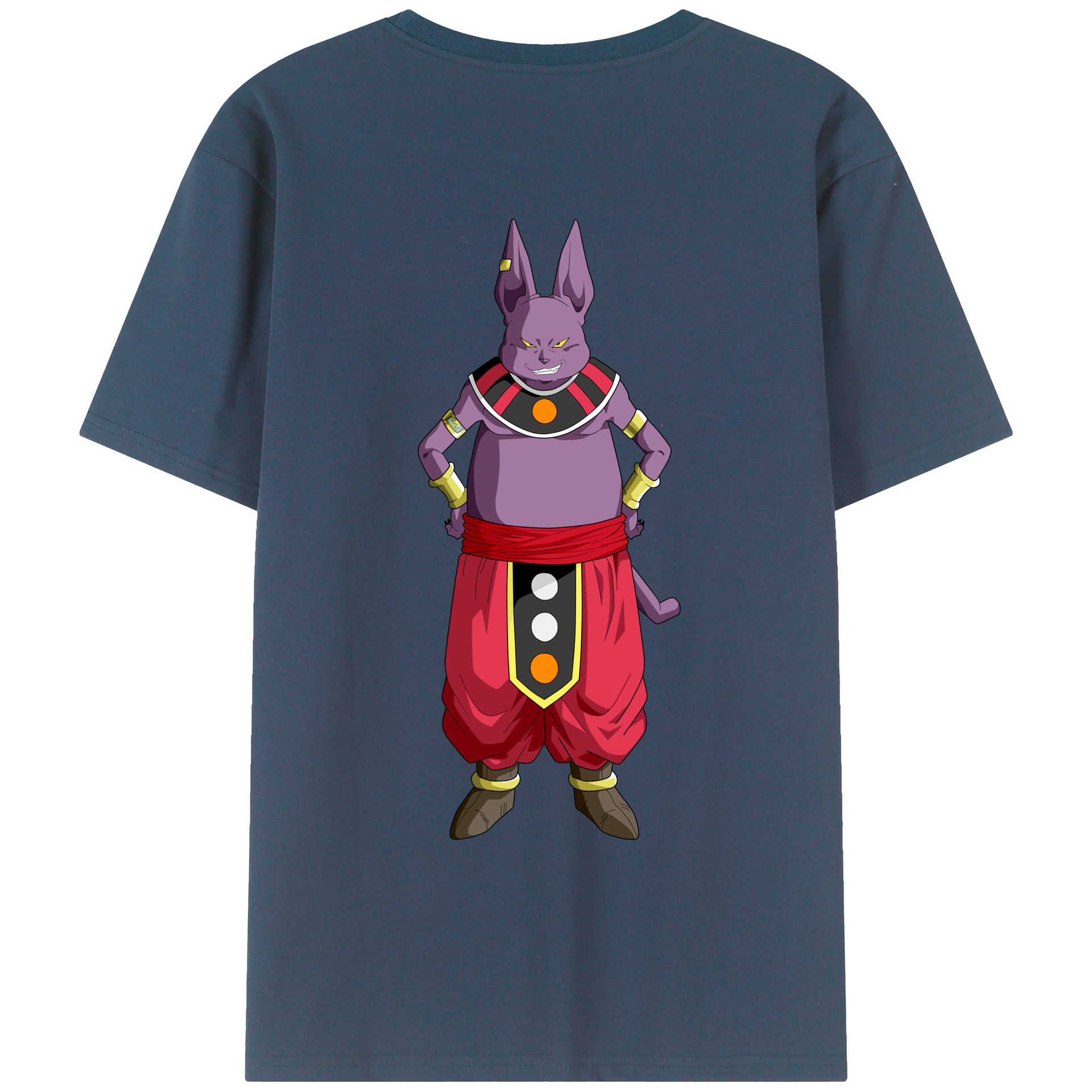 （画像用） ドラゴンボール シャンパ DRAGON BALL Champa レディース半袖Tシャツ(バックプリント)