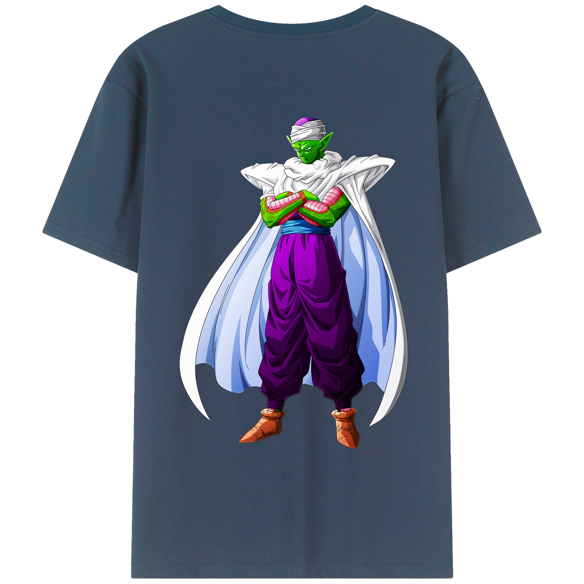 （画像用） ドラゴンボール ピッコロ DRAGON BALL Piccolo レディース半袖Tシャツ(バックプリント)