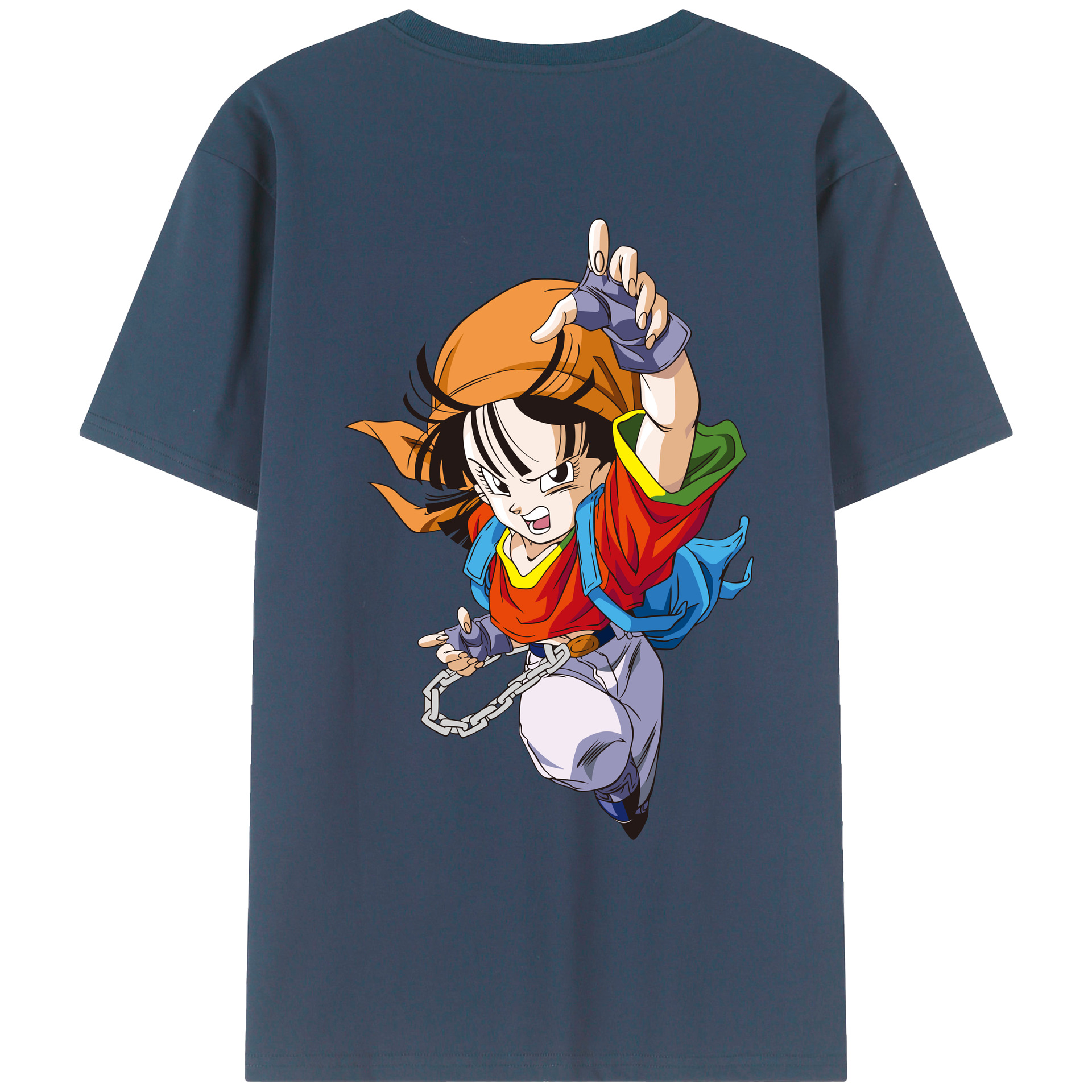 （画像用） ドラゴンボール パン DRAGON BALL Pan レディース半袖Tシャツ(バックプリント)