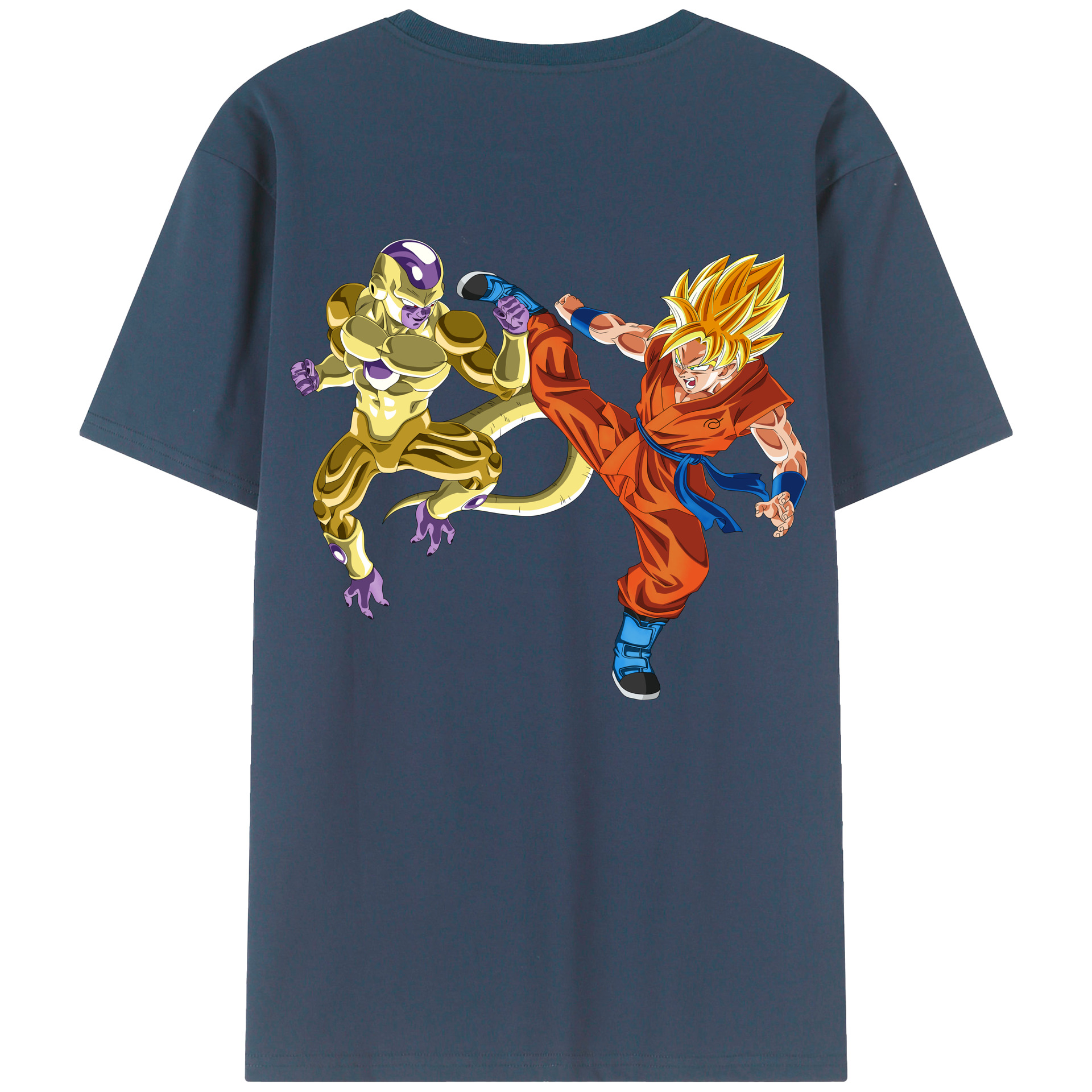 （画像用） ドラゴンボール DRAGON BALL レディース半袖Tシャツ(バックプリント)