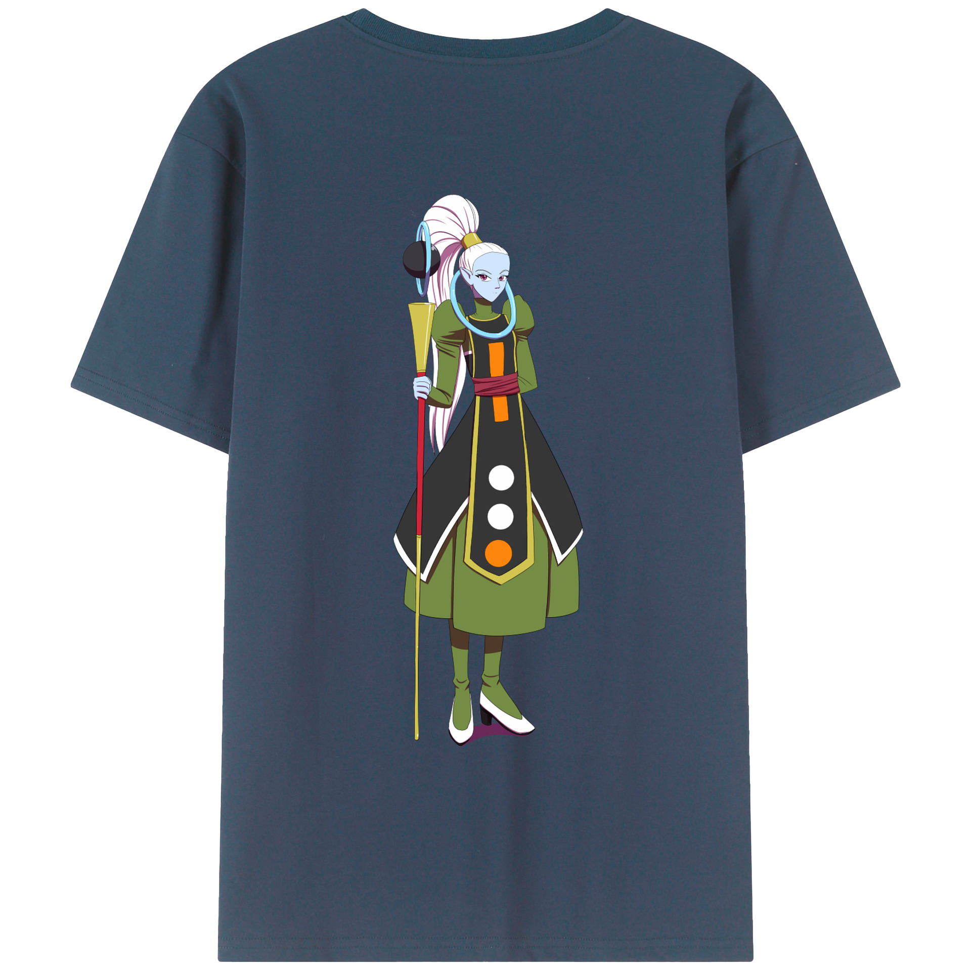 （画像用） ドラゴンボール DRAGON BALL レディース半袖Tシャツ(バックプリント)