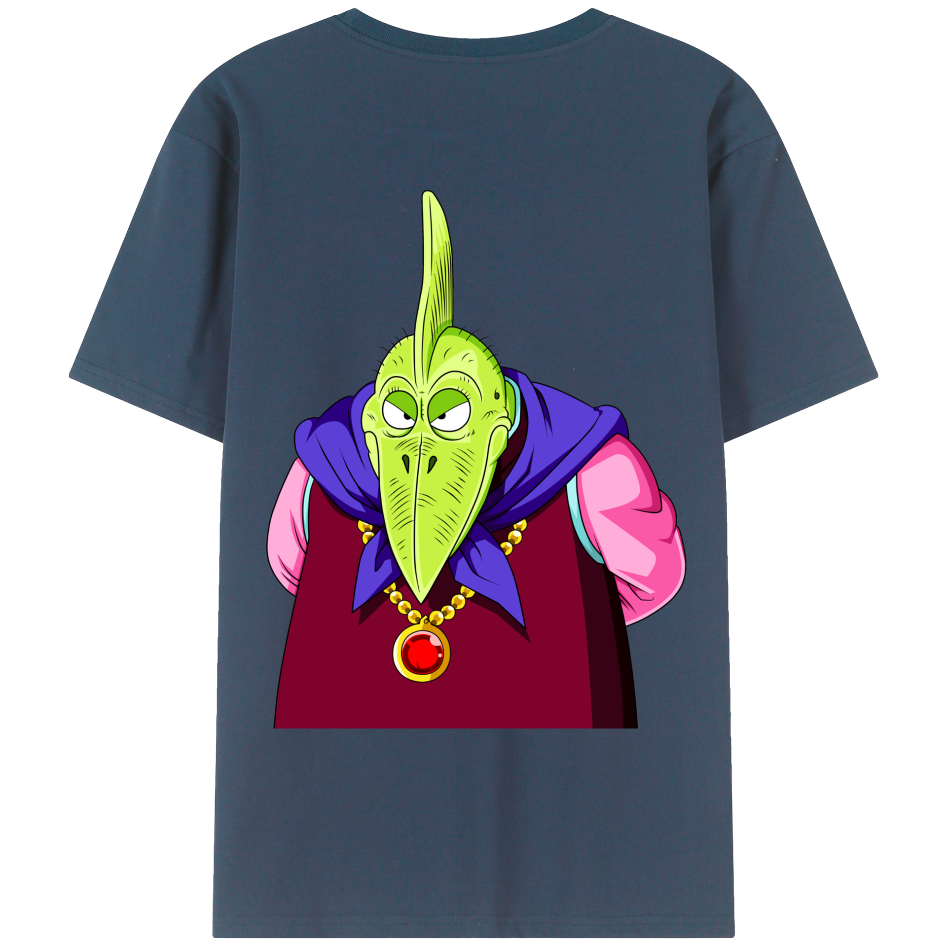 （画像用） ドラゴンボール DRAGON BALL レディース半袖Tシャツ(バックプリント)