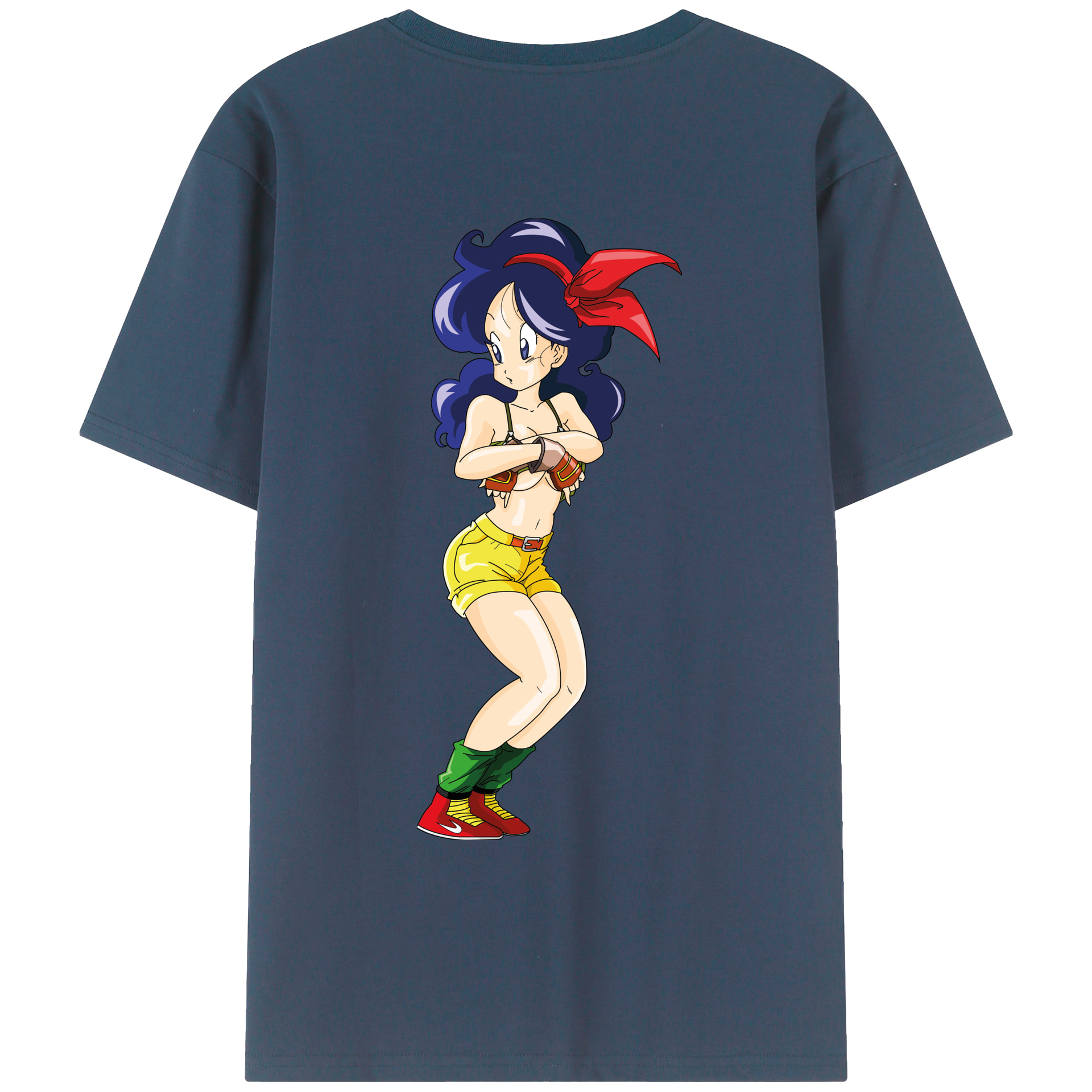 （画像用） ドラゴンボール DRAGON BALL レディース半袖Tシャツ(バックプリント)