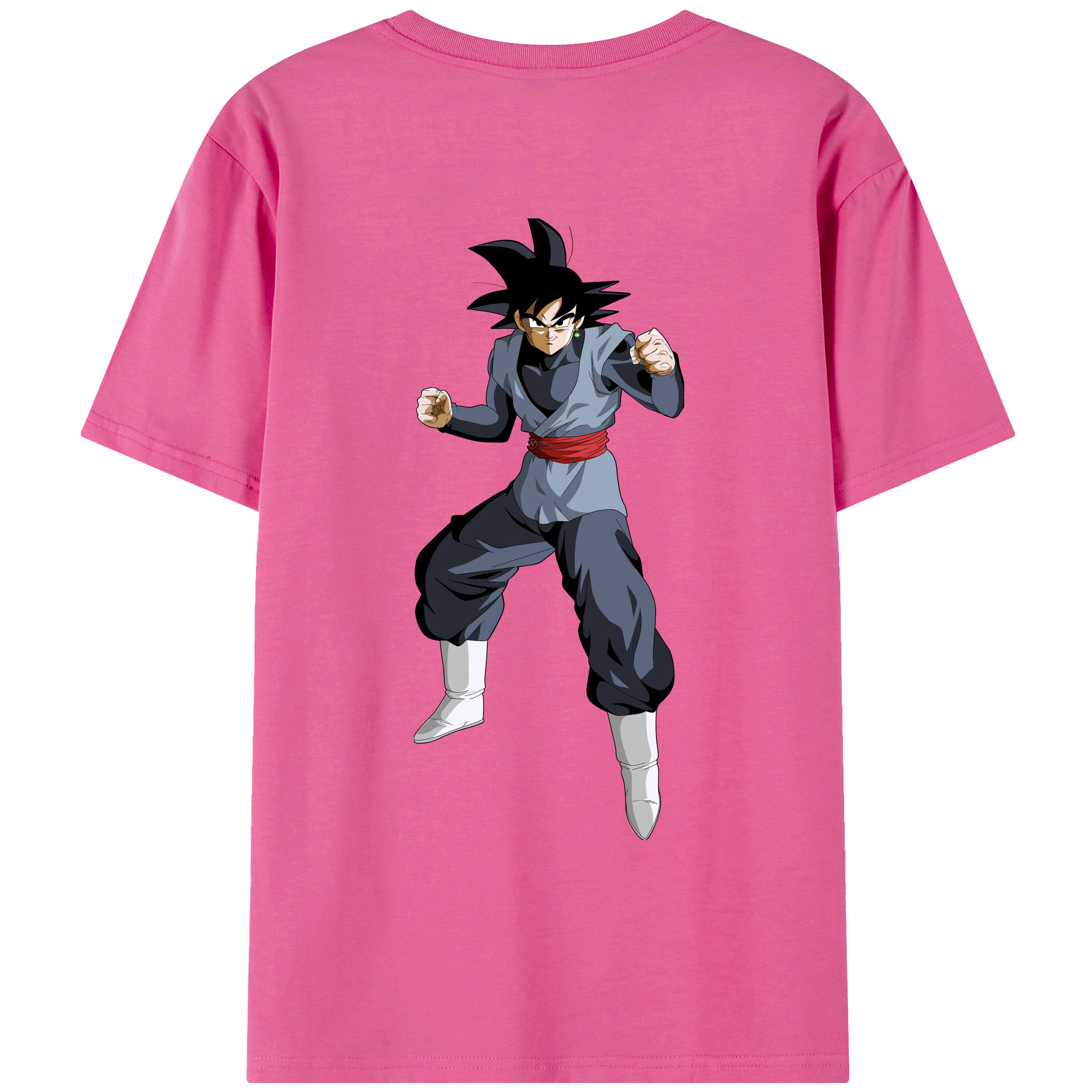 （画像用） ドラゴンボール ベジータ四世（Bejīta Yonsei）DRAGON BALL Vegeta IV レディース半袖Tシャツ(バックプリント)