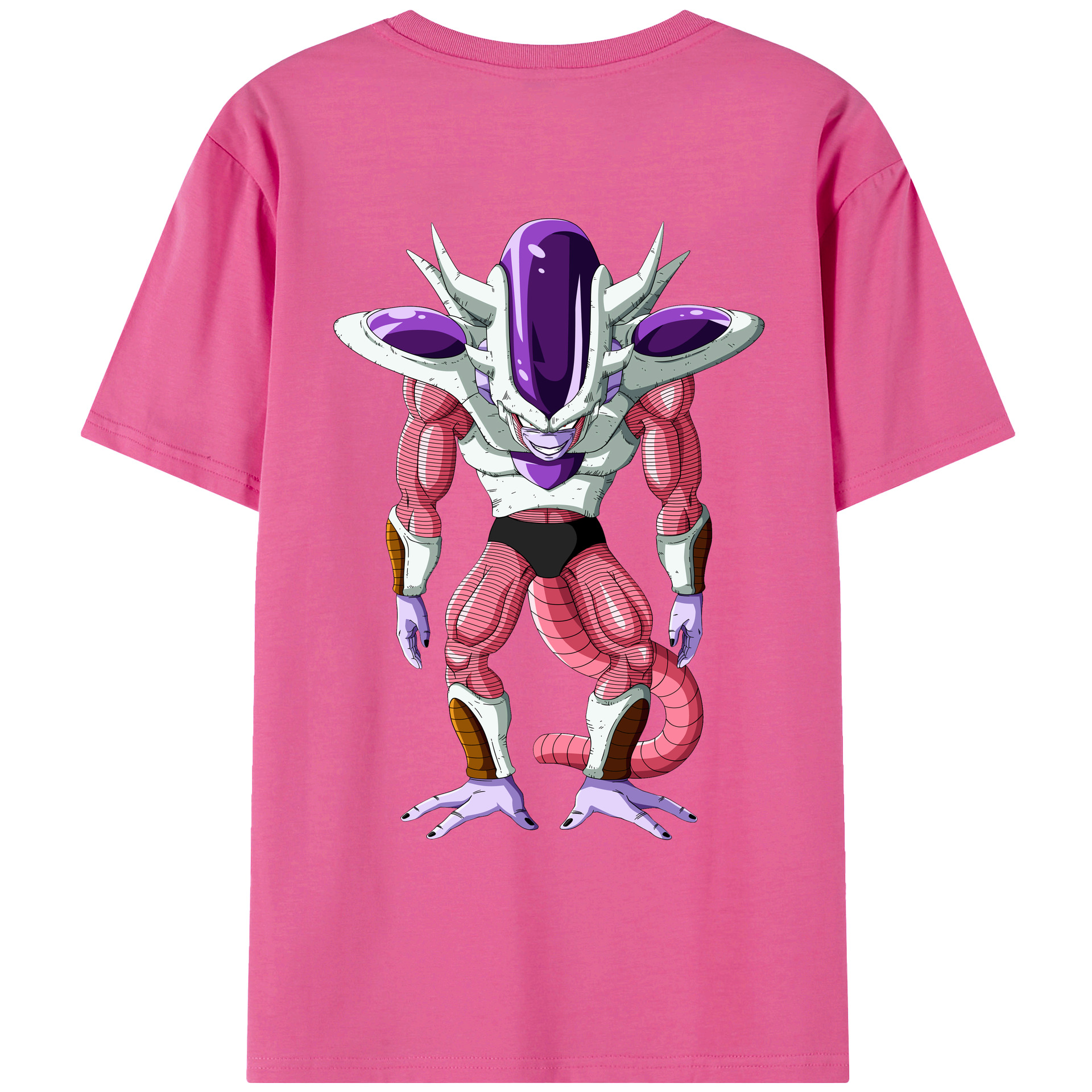 （画像用） ドラゴンボール フリーザ DRAGON BALL Frieza レディース半袖Tシャツ(バックプリント)