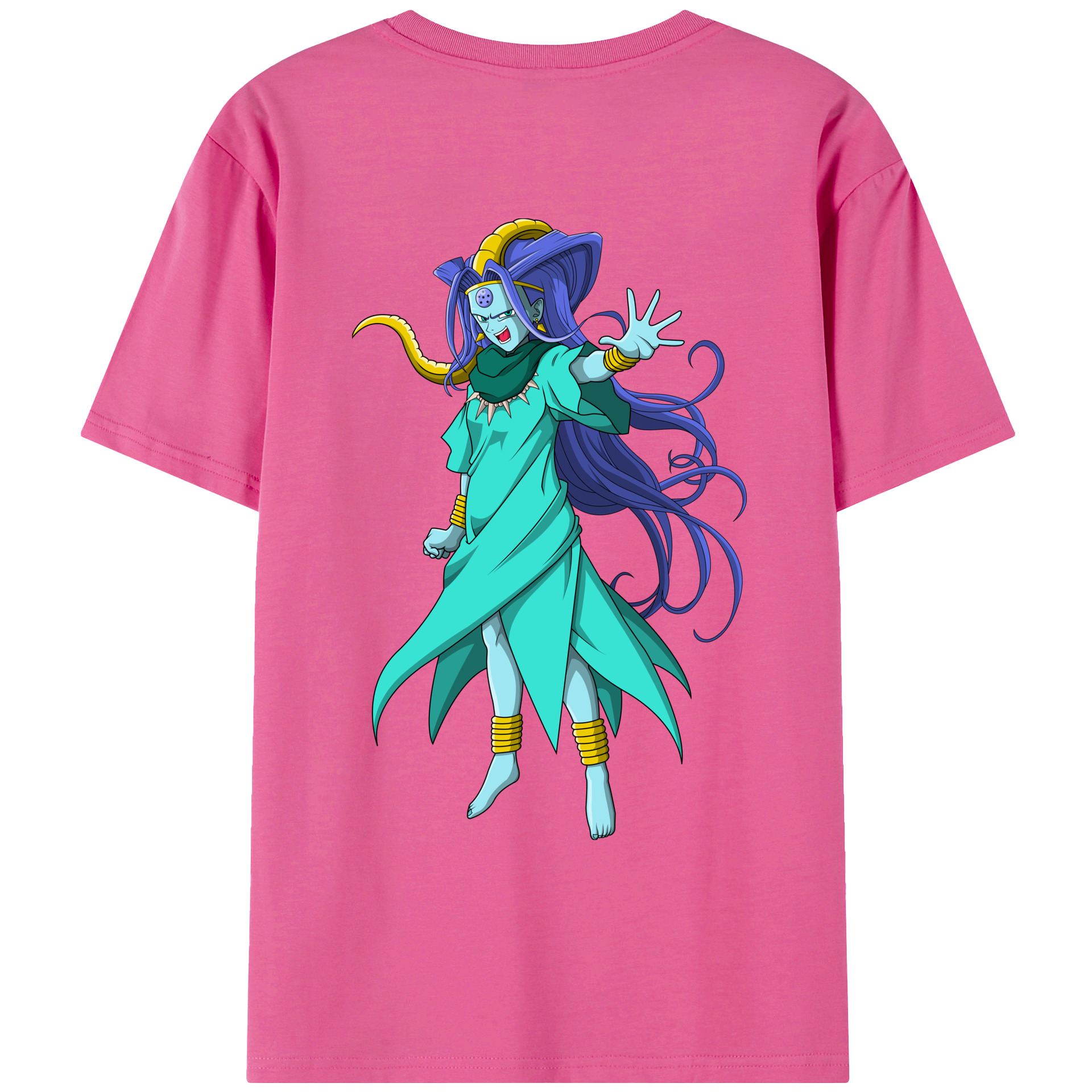 （画像用） ドラゴンボール DRAGON BALL レディース半袖Tシャツ(バックプリント)