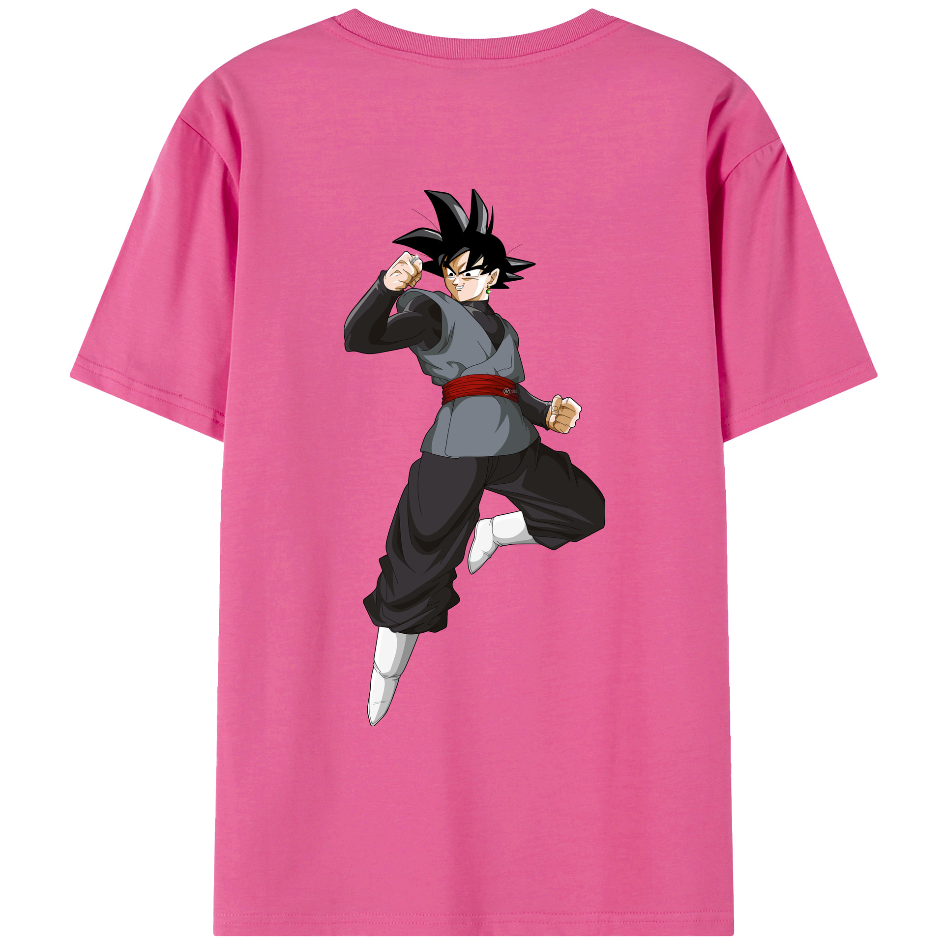 （画像用） ドラゴンボール ベジータ四世（Bejīta Yonsei）DRAGON BALL Vegeta IV レディース半袖Tシャツ(バックプリント)