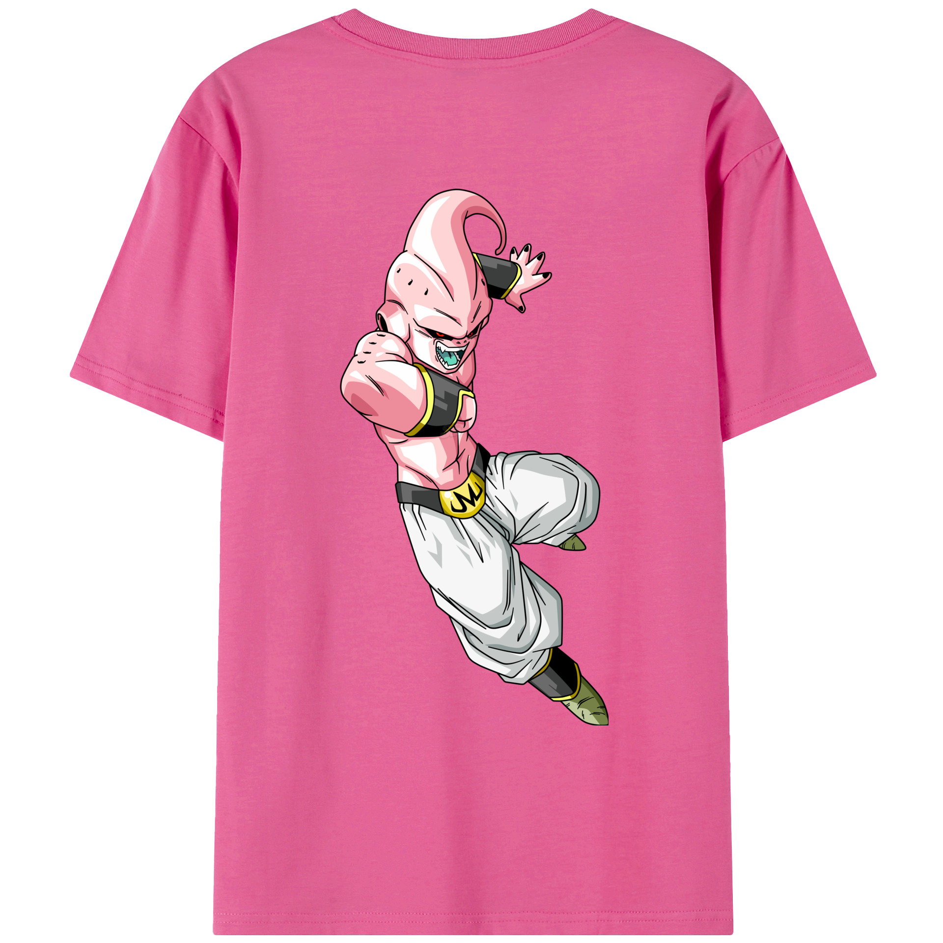 （画像用） ドラゴンボール 魔人ブウ DRAGON BALL Majin Buu レディース半袖Tシャツ(バックプリント)