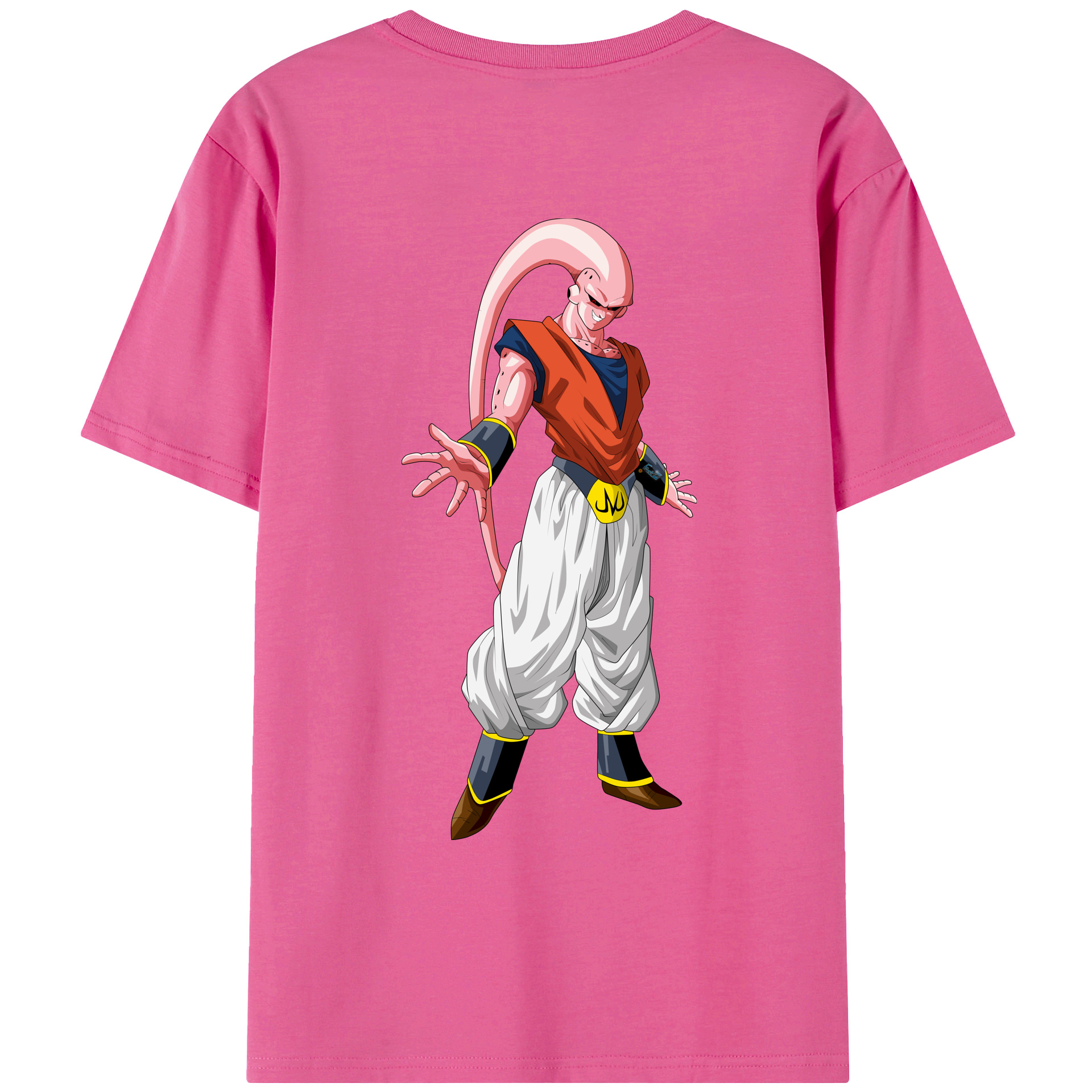 （画像用） ドラゴンボール 魔人ブウ DRAGON BALL Majin Buu レディース半袖Tシャツ(バックプリント)