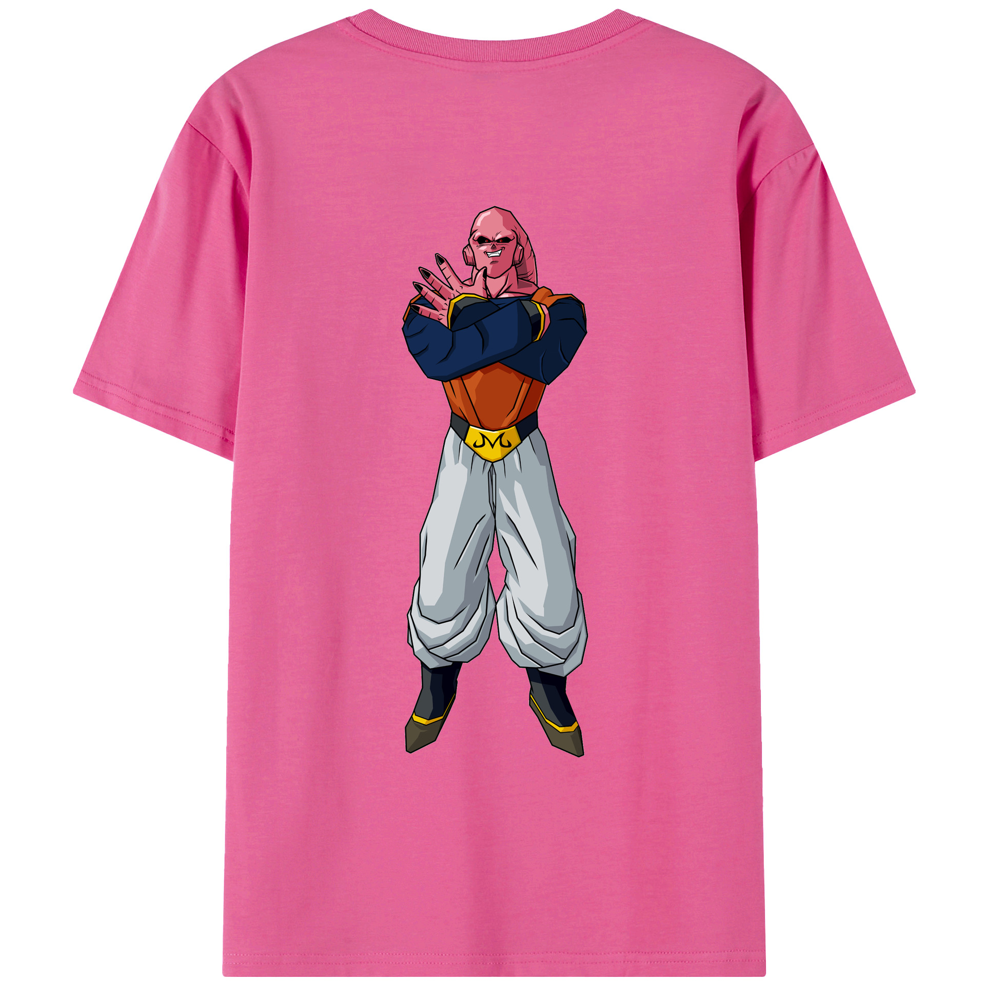（画像用） ドラゴンボール 魔人ブウ DRAGON BALL Majin Buu レディース半袖Tシャツ(バックプリント)