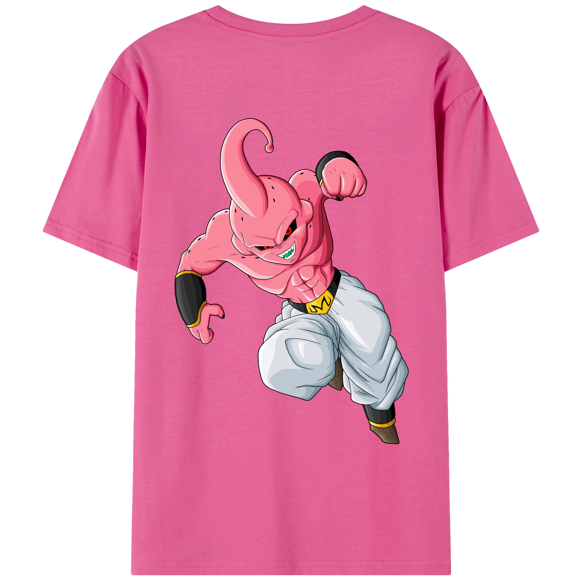 （画像用） ドラゴンボール 魔人ブウ DRAGON BALL Majin Buu レディース半袖Tシャツ(バックプリント)