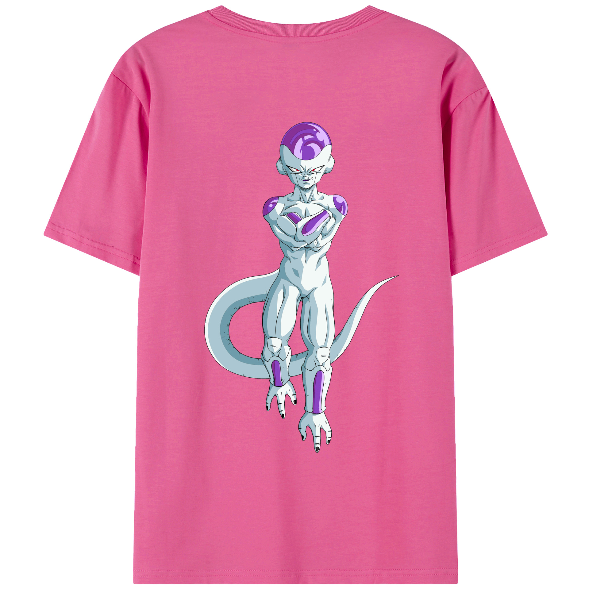 （画像用） ドラゴンボール フリーザ DRAGON BALL Frieza レディース半袖Tシャツ(バックプリント)
