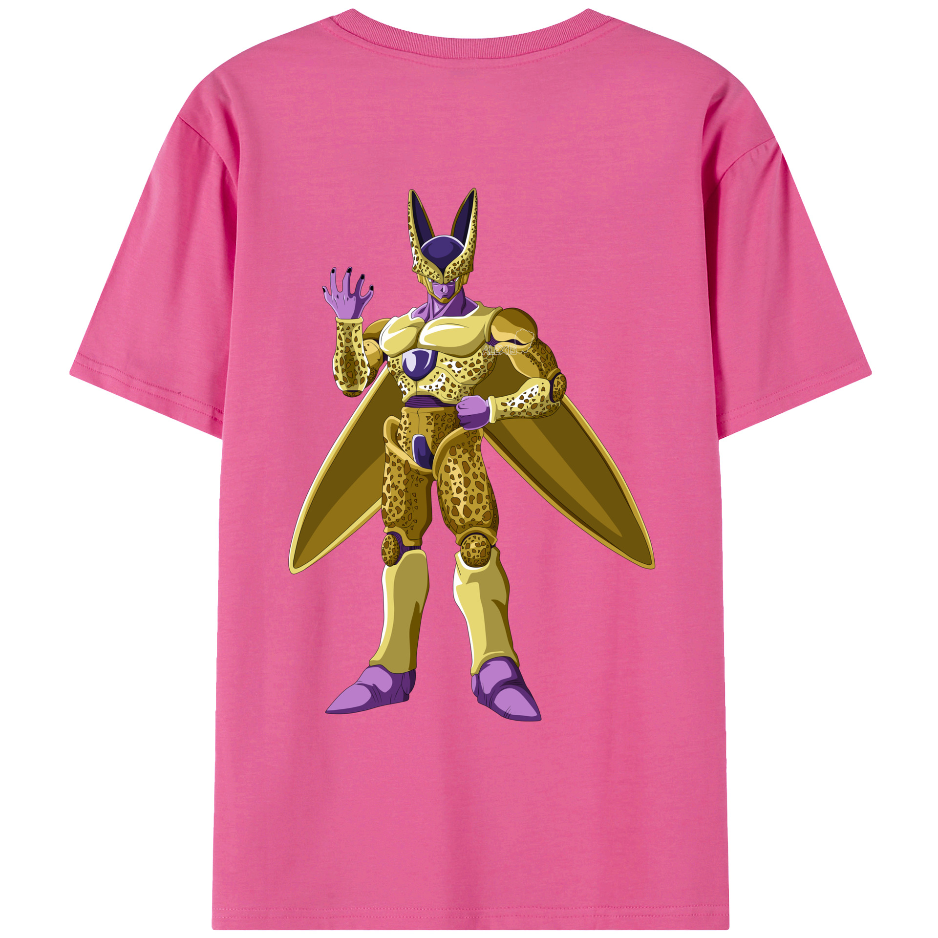 （画像用） ドラゴンボール セル DRAGON BALL Cell レディース半袖Tシャツ(バックプリント)
