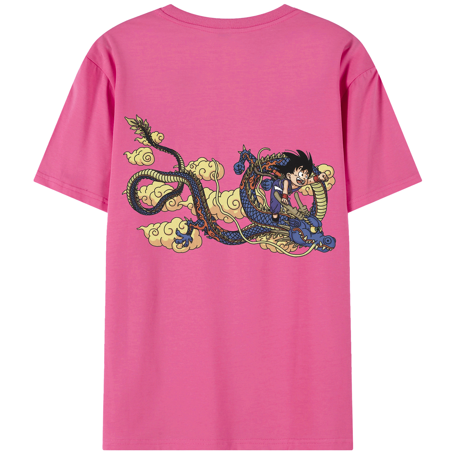 （画像用） ドラゴンボール 神龍 シェンロン DRAGON BALL Shenron レディース半袖Tシャツ(バックプリント)