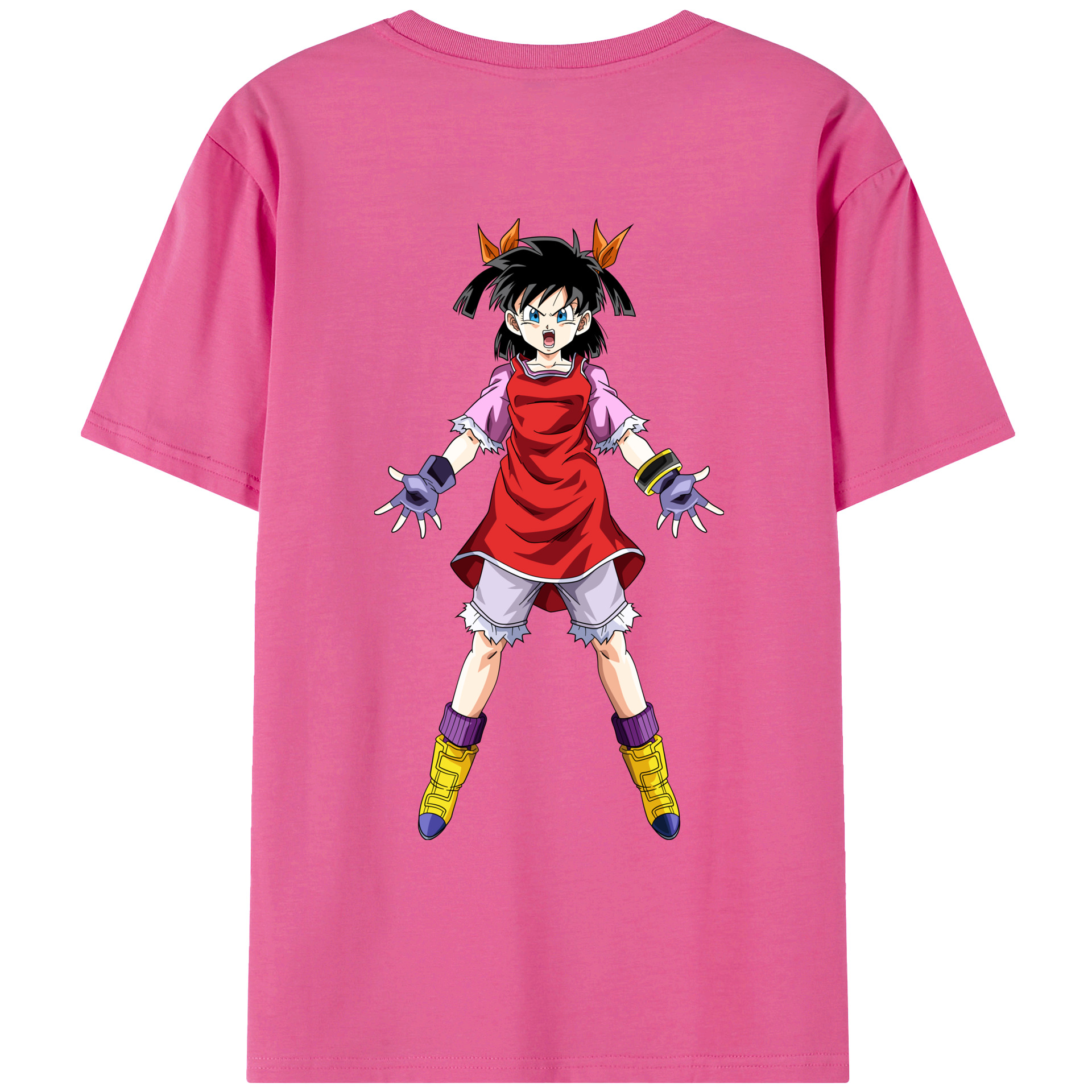（画像用） ドラゴンボール パン DRAGON BALL Pan レディース半袖Tシャツ(バックプリント)