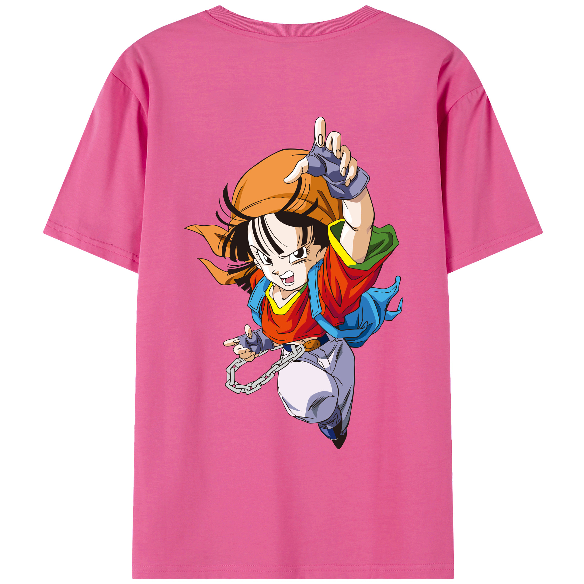（画像用） ドラゴンボール パン DRAGON BALL Pan レディース半袖Tシャツ(バックプリント)