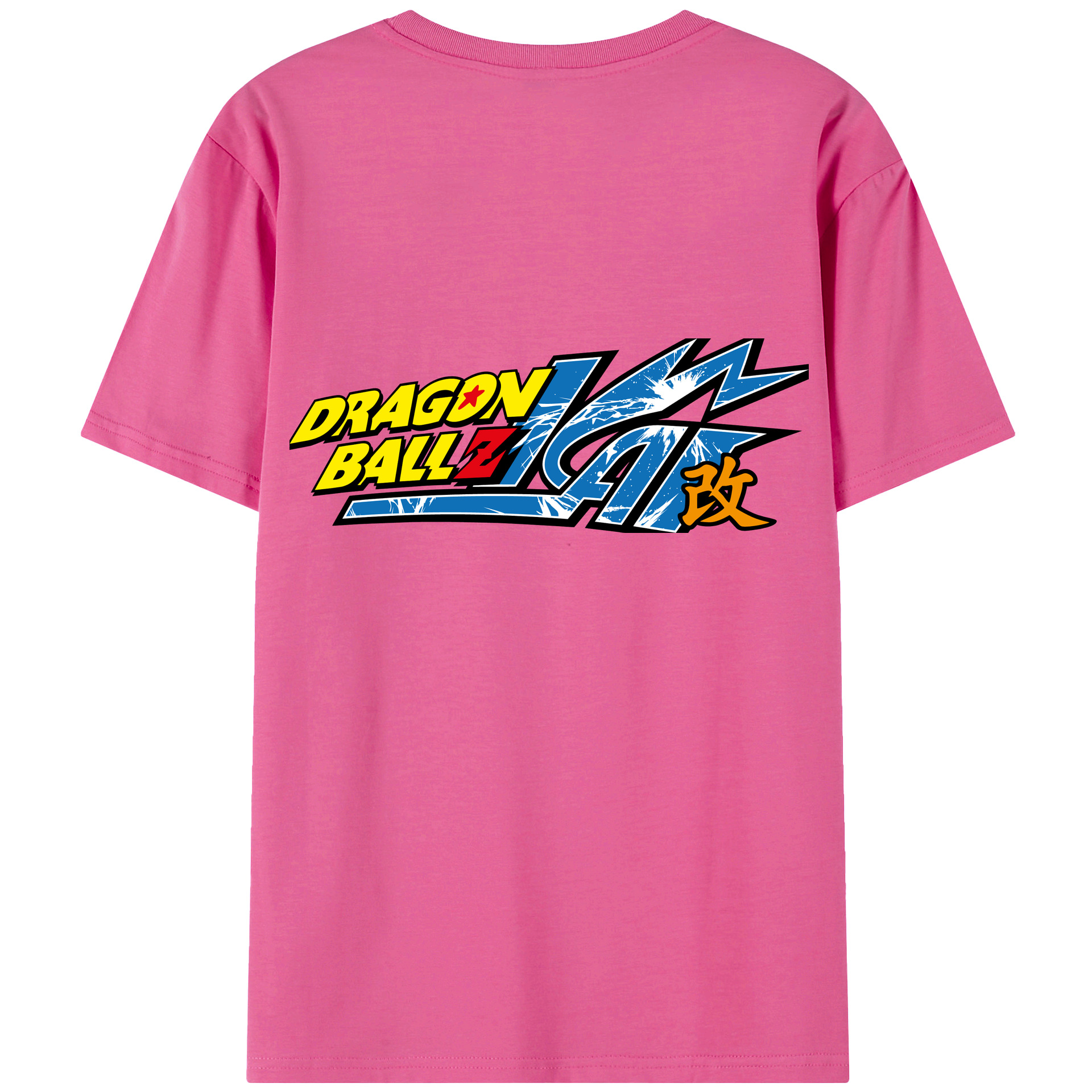 （画像用） ドラゴンボール DRAGON BALL レディース半袖Tシャツ(バックプリント)