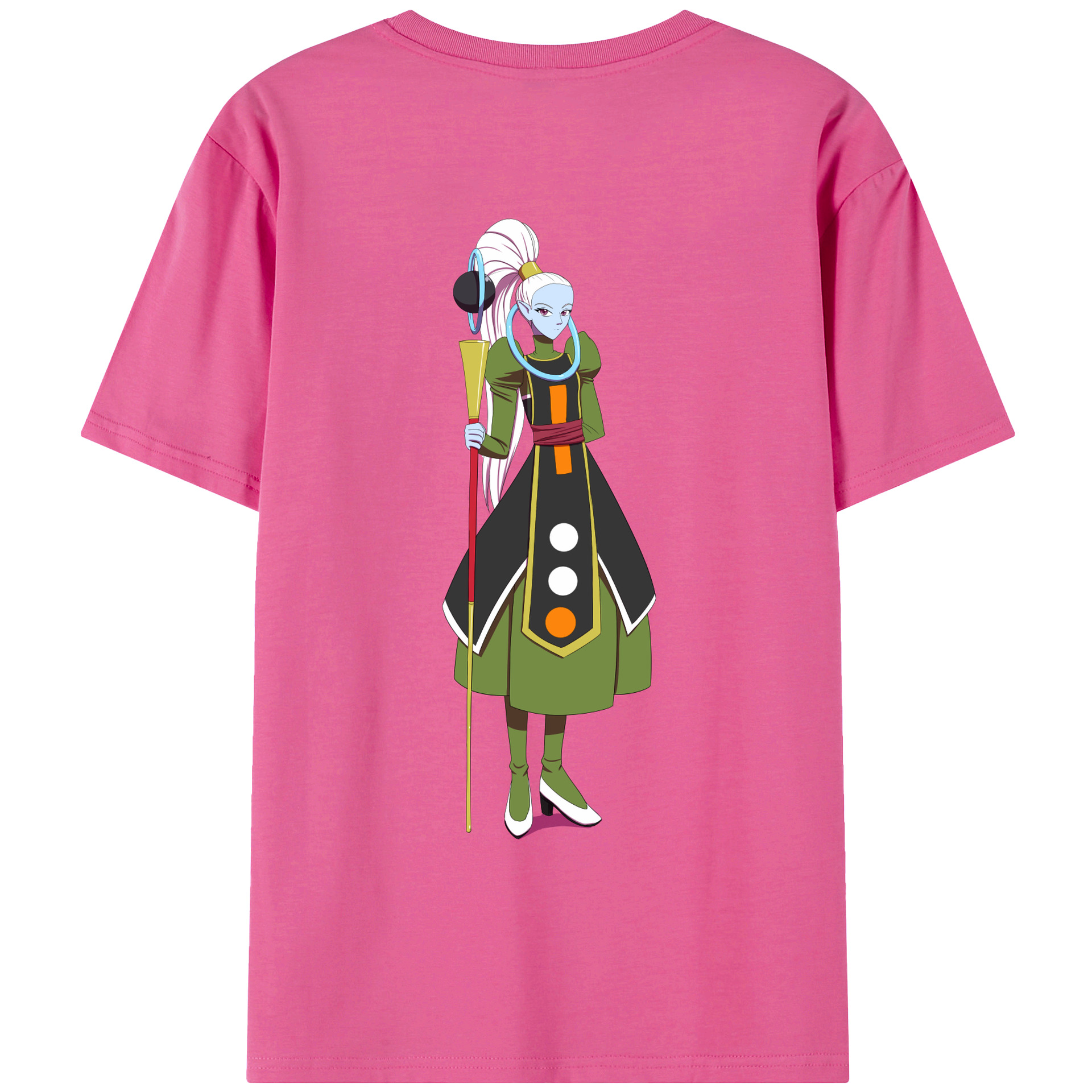 （画像用） ドラゴンボール DRAGON BALL レディース半袖Tシャツ(バックプリント)