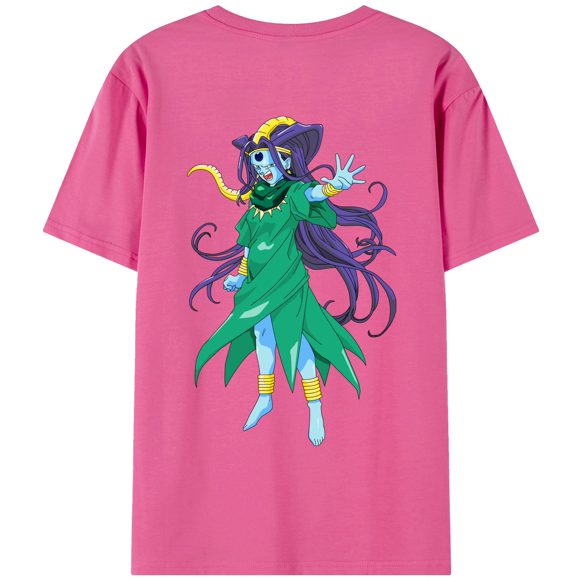 （画像用） ドラゴンボール DRAGON BALL レディース半袖Tシャツ(バックプリント)