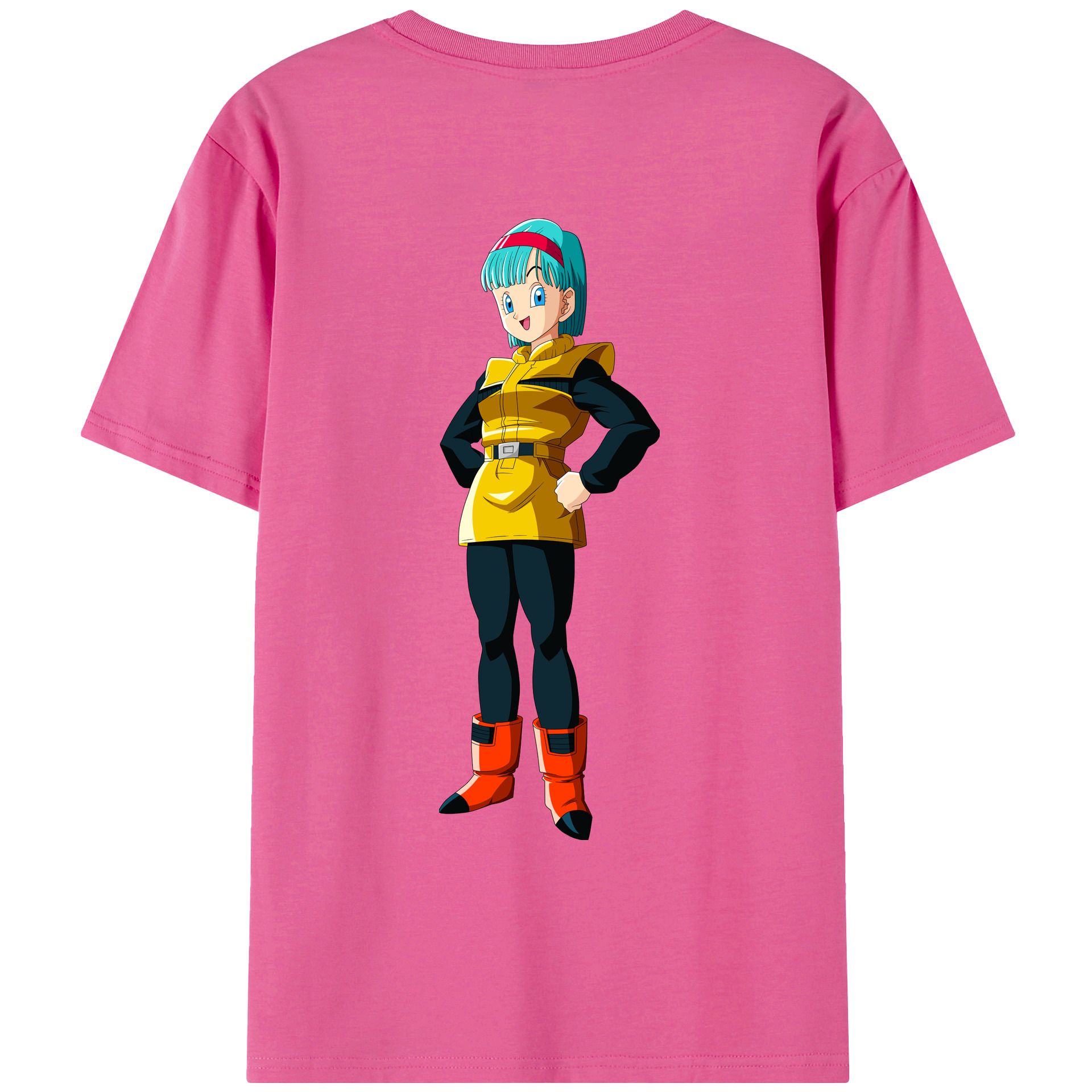 （画像用） ドラゴンボール DRAGON BALL レディース半袖Tシャツ(バックプリント)
