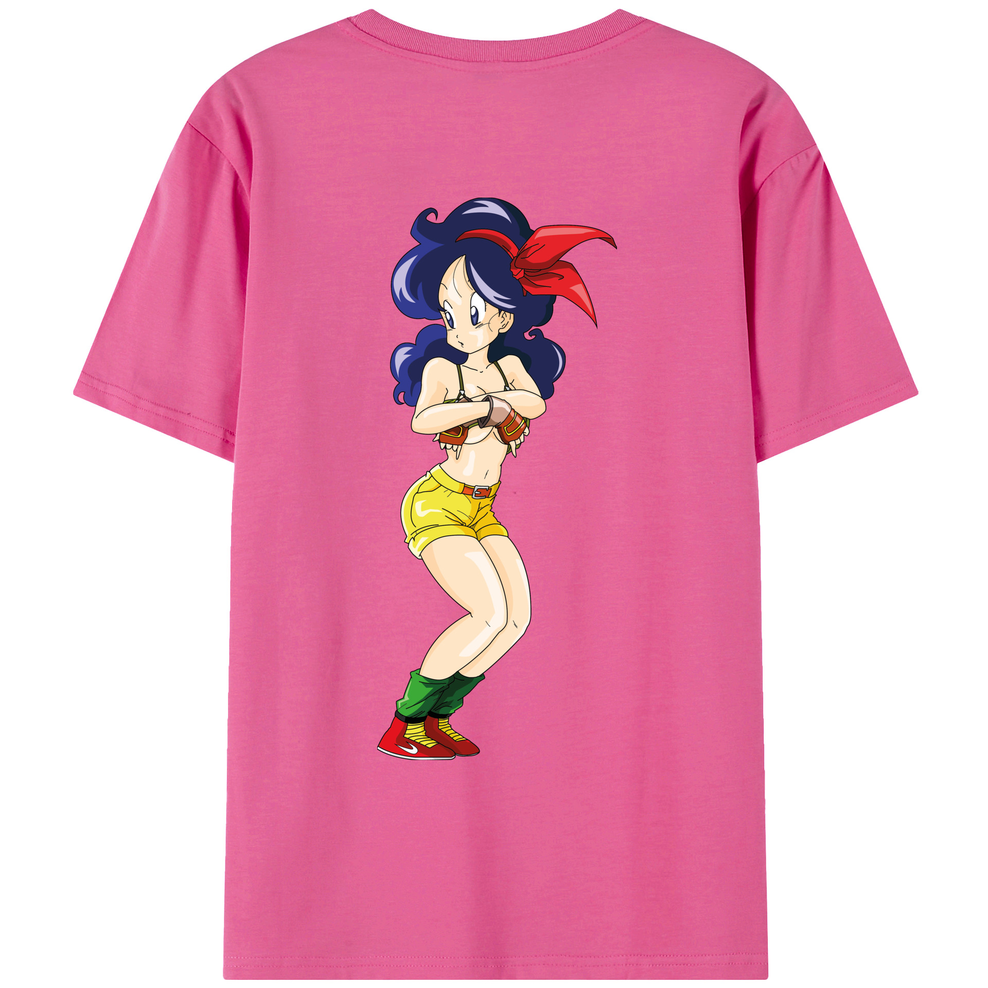 （画像用） ドラゴンボール DRAGON BALL レディース半袖Tシャツ(バックプリント)