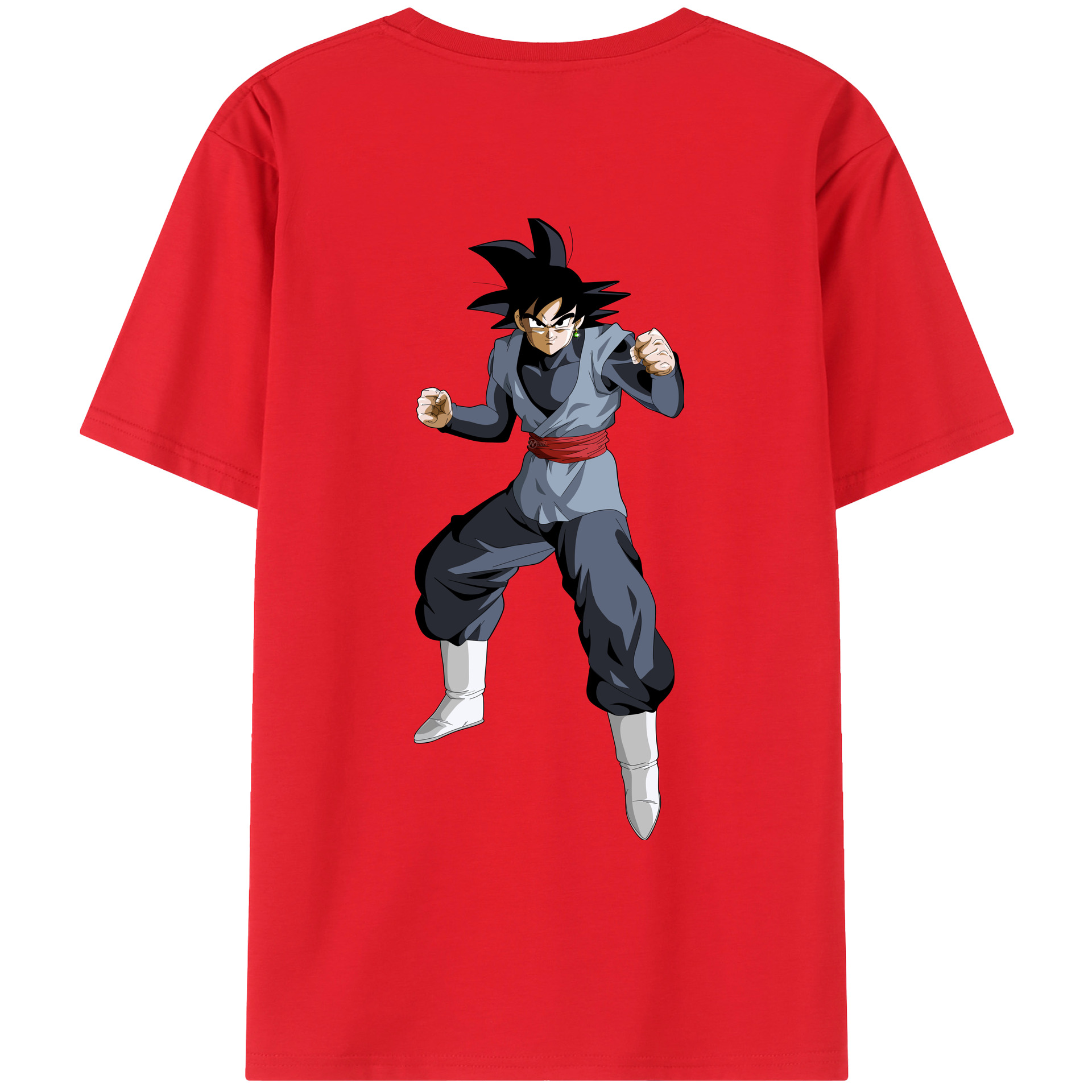 （画像用） ドラゴンボール ベジータ四世（Bejīta Yonsei）DRAGON BALL Vegeta IV レディース半袖Tシャツ(バックプリント)