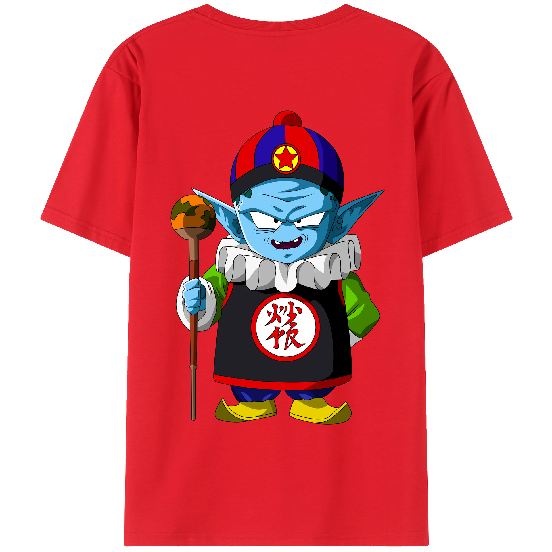 （画像用） ドラゴンボール DRAGON BALL レディース半袖Tシャツ(バックプリント)